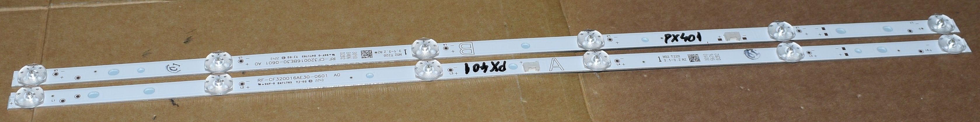 RF-CF320016AE30-0601 A0 + RF-CF320016BE30-0601 A0 - pozitia PX401 PX435 PX710 GG06 GG19