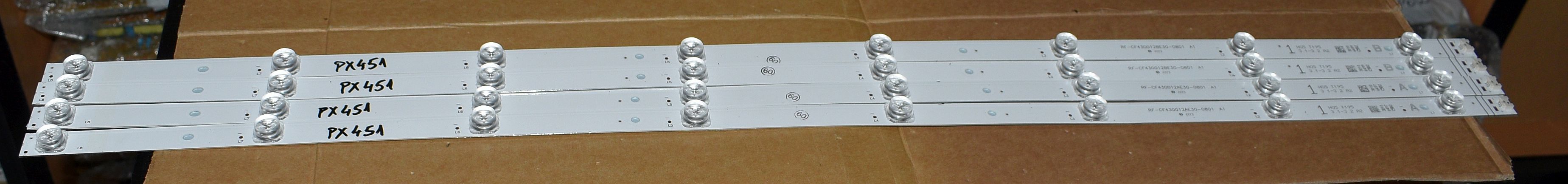 RF-CF430012AE30-0801 A1 + RF-CF430012BE30-0801 A1 - pozitia PX451 PX716