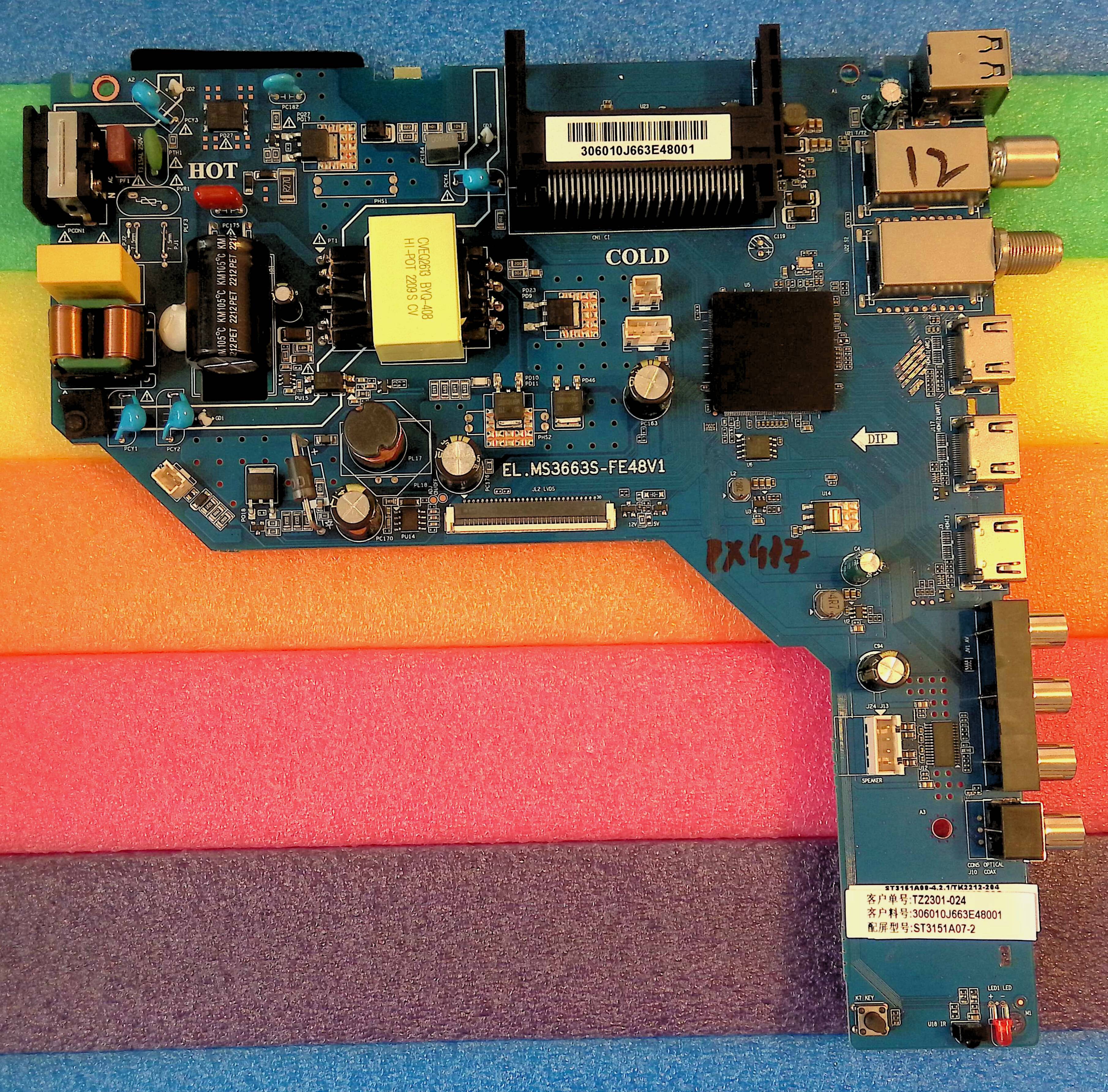 EL.MS3663S-FE48V1 =  CV3663C-Q32 - pozitia GG648