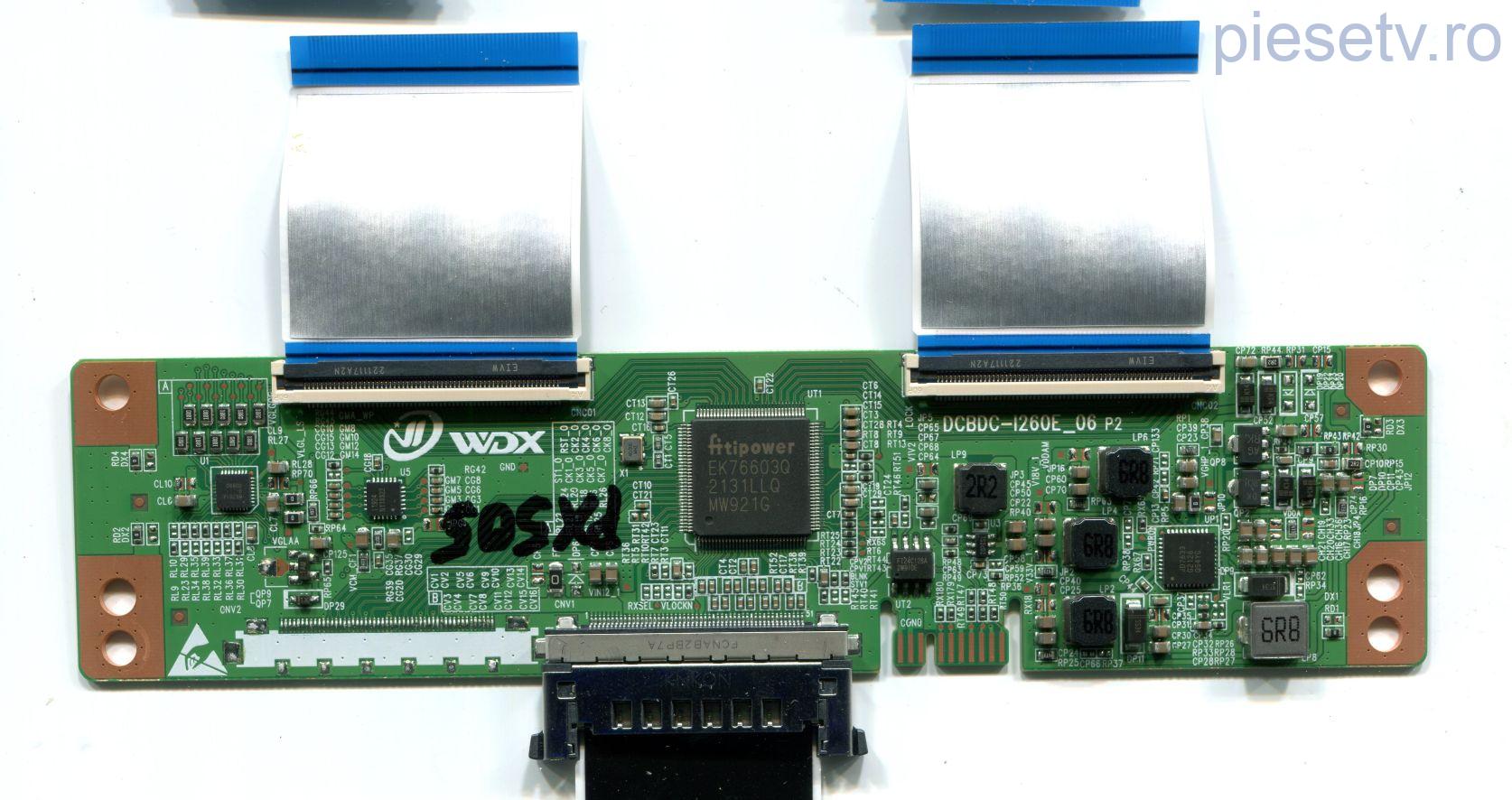 WDX DCBDC-I260E_06 V430DJ1-Q01_D2 UHD - pozitia PX505