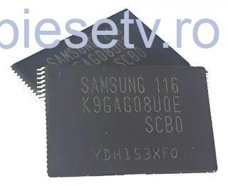 2 x SAMSUNG K9GAG08U0E SCB0 - memorii NAND programate pentru Samsung seriile D5500 si D5700 - 1 sau 2 bad-uri maxim - selectie