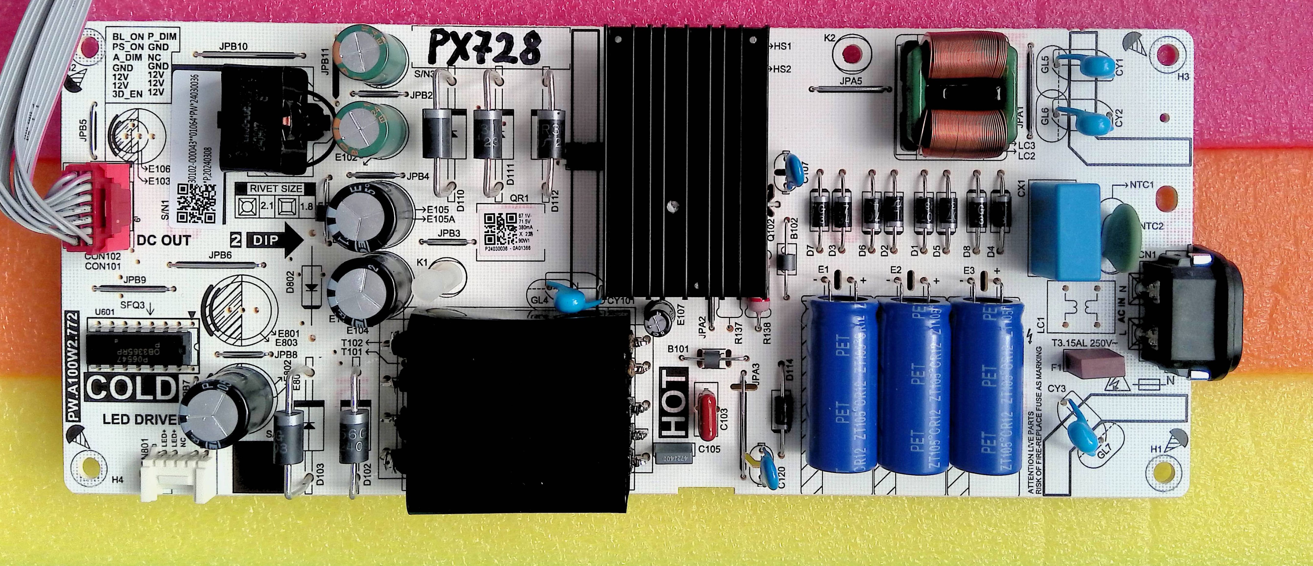PW.A100W2.772 55" - pozitia PX839 GG28 GG29 GG30 GG59 GG109 GG114 GG737 GG919