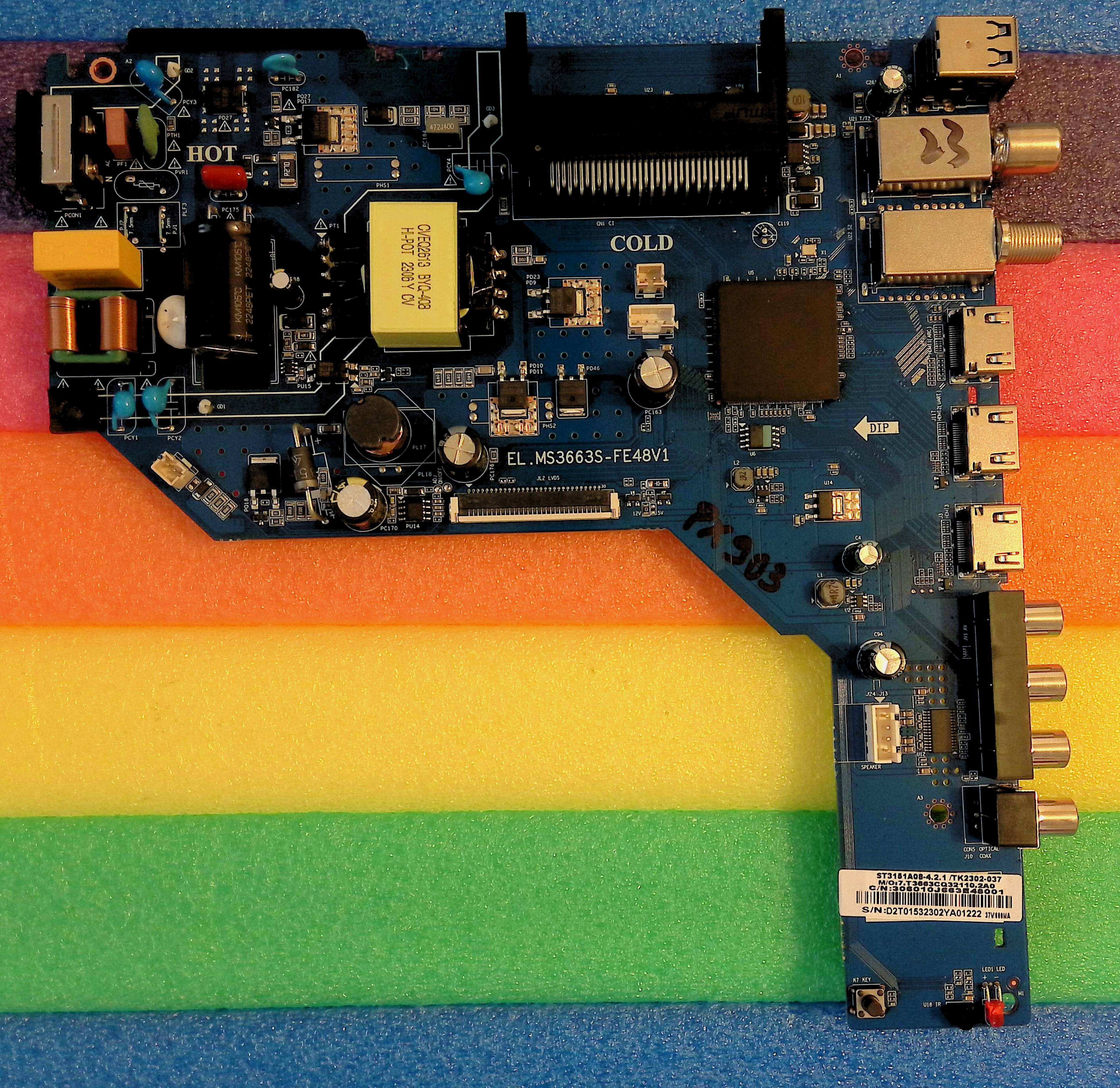 EL.MS3663S-FE48V1 = CV3663C-Q32 - pozitia PX903