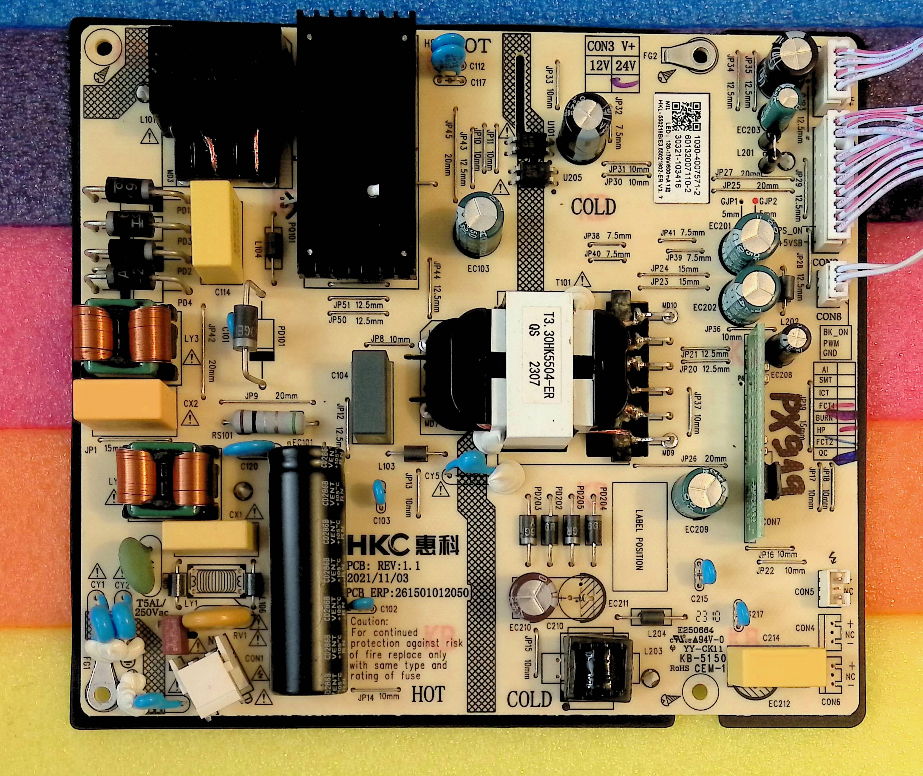 HKC ERP 261501012050 REV 1.0 - pozitia PX919