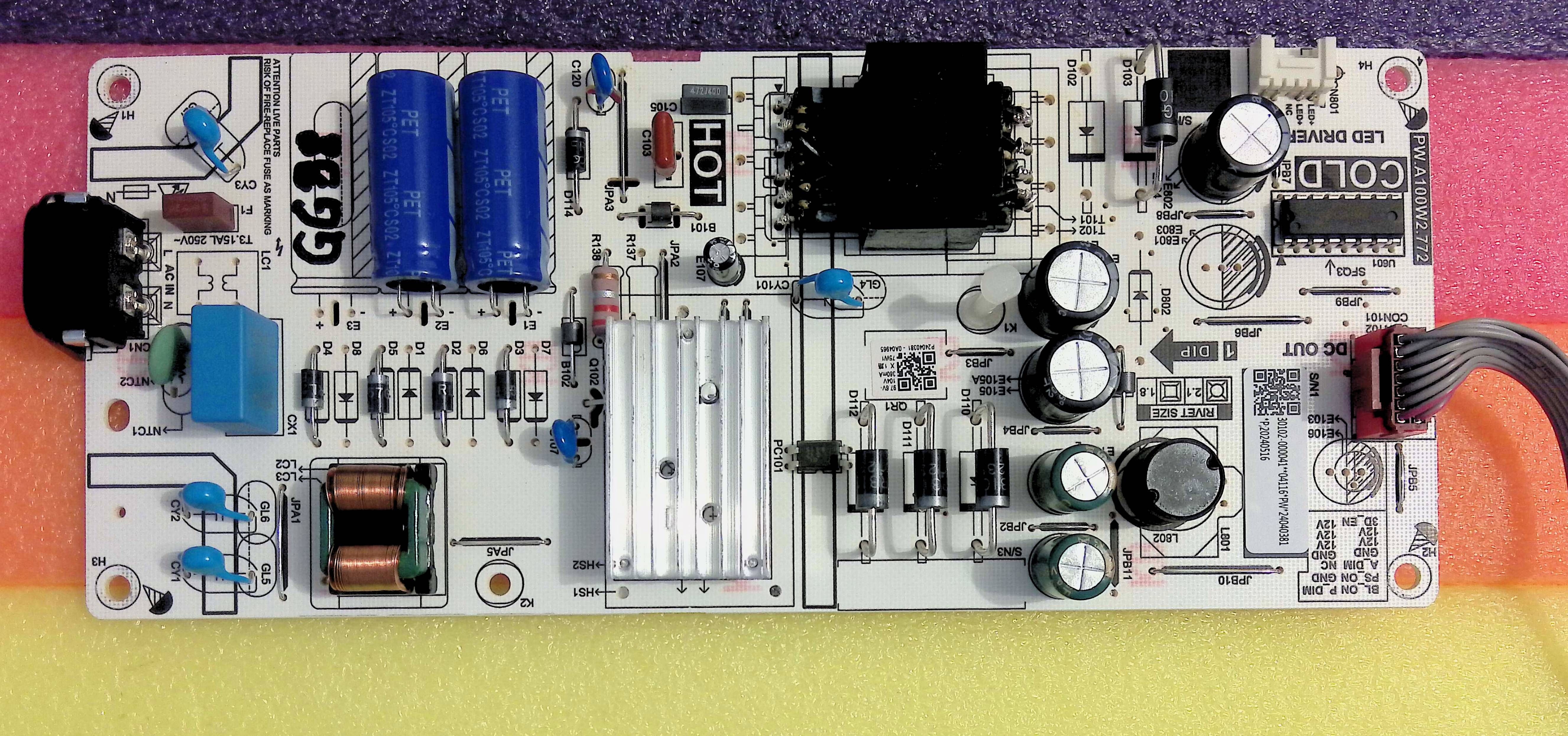 PW.A100W2.772 43" - pozitia GG166 GG706 GG708 GG946