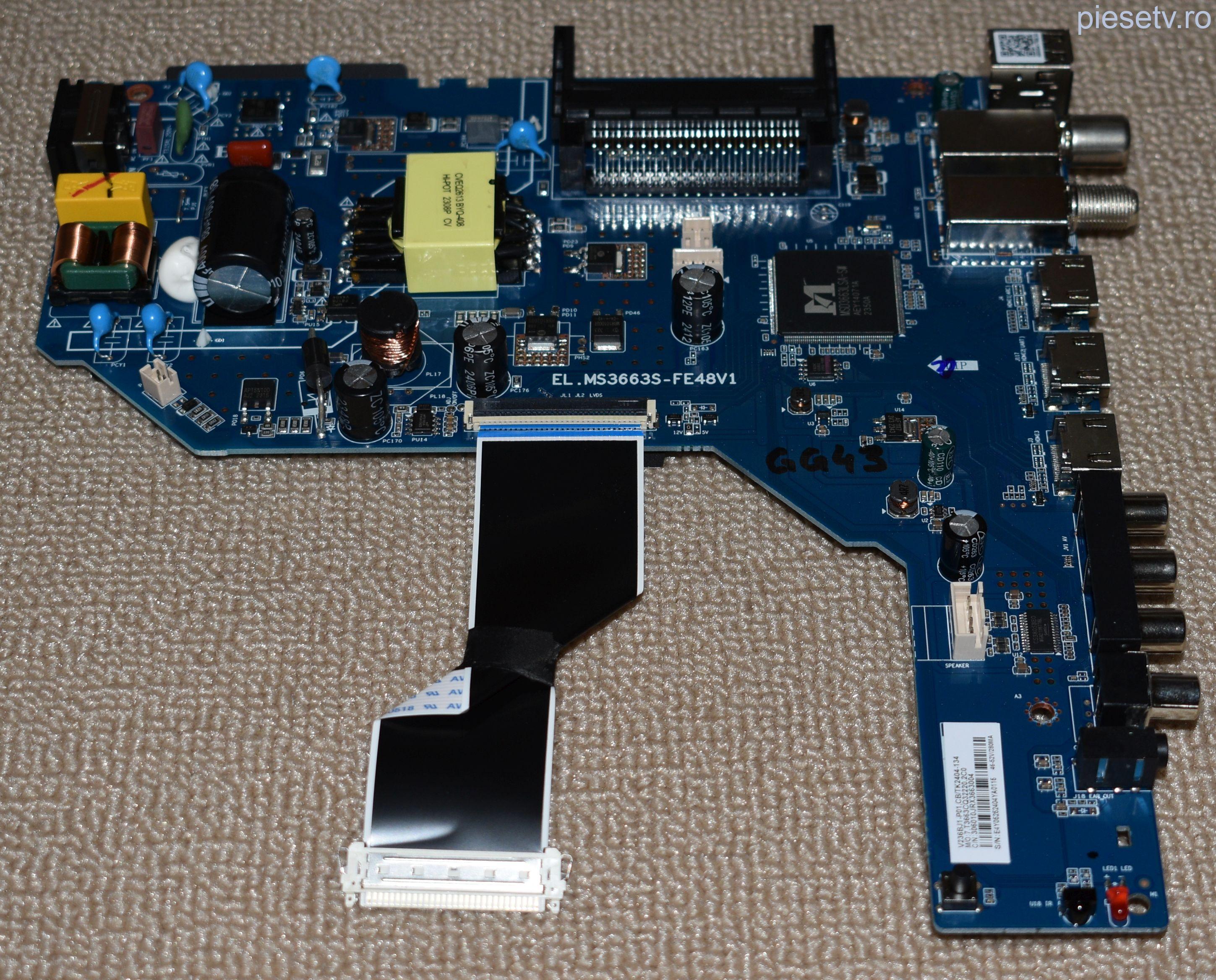 EL.MS3663S-FE48V1 = CV3663C-Q32 - pozitia GG43 GG153