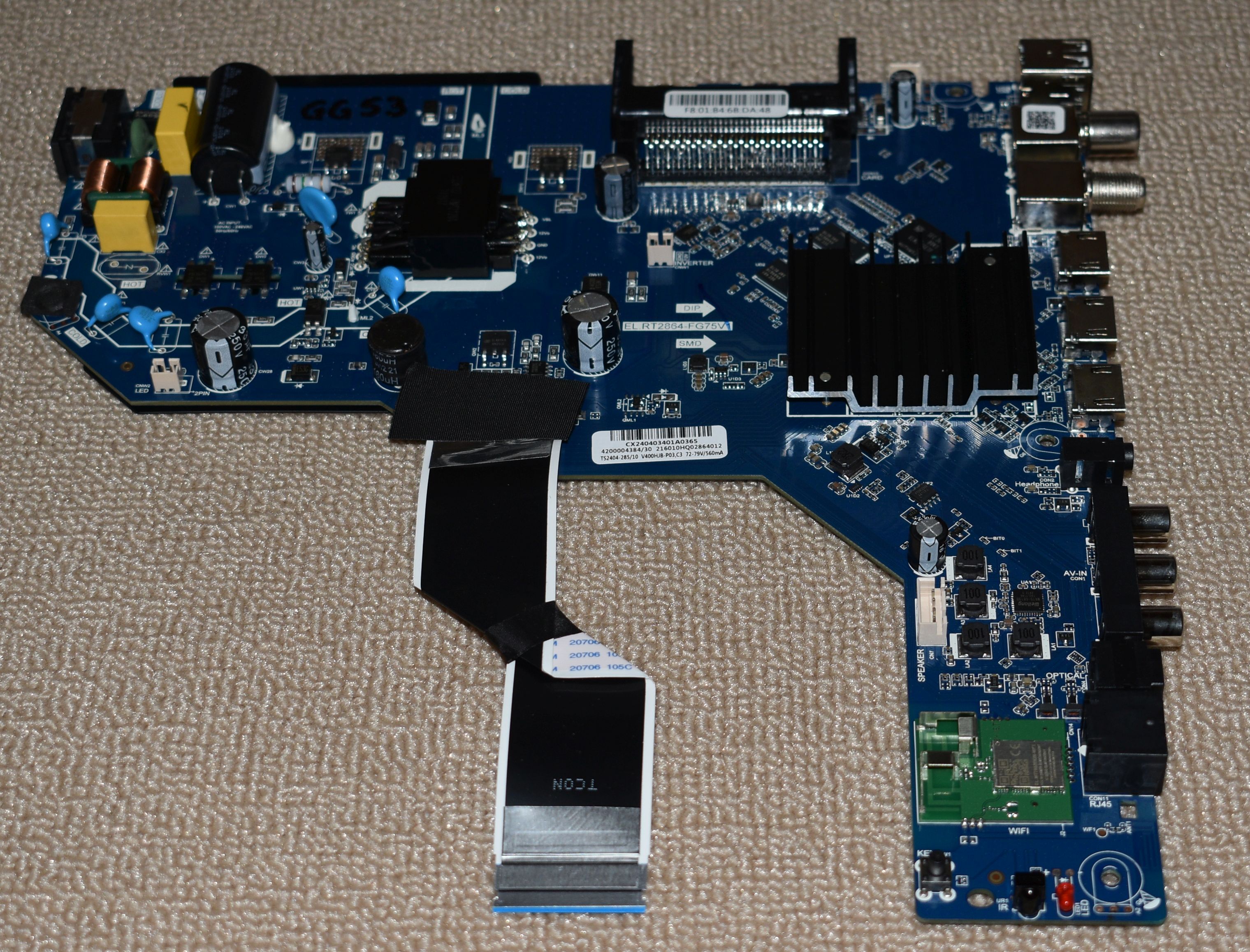 EL.RT2864-FG75V1 = S-WEB64F-P652 - pozitia GG204 GG322 GG330 GG401