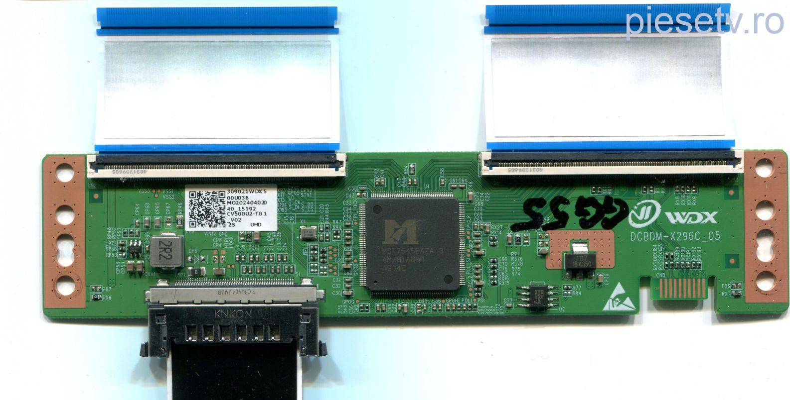 WDX DCBDM-X296C_05 CV500U2-T01 V02 2S UHD - pozitia GG126 GG127