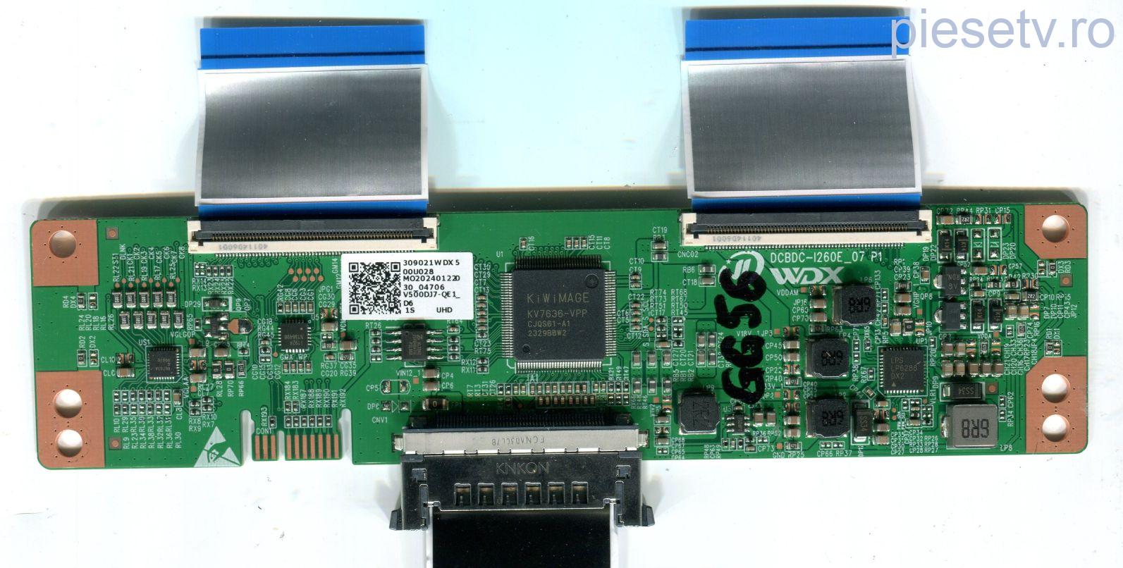 WDX DCBDC-I260E_07 P1 V500DJ7-QE1_D6 1S UHD - pozitia GG56 GG117