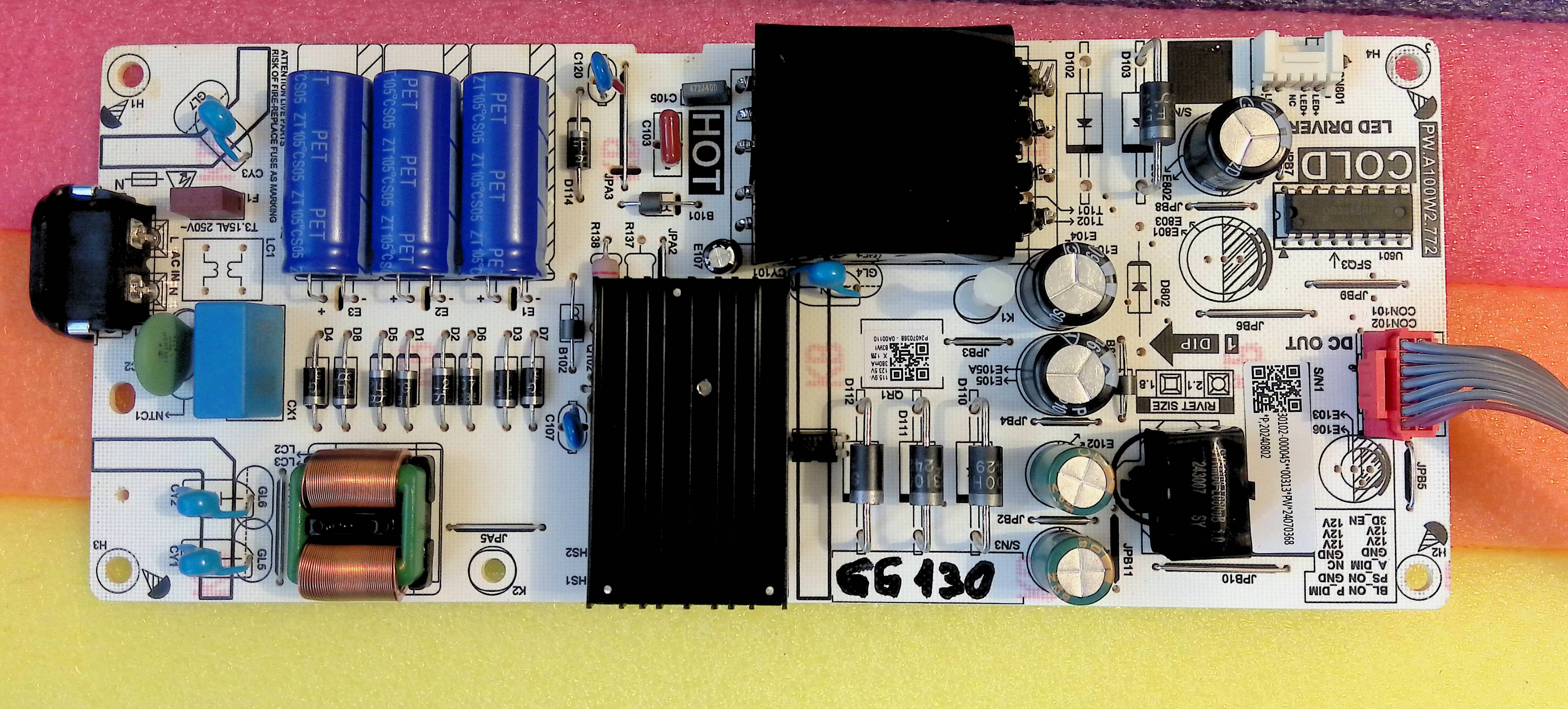PW.A100W2.772 50" - pozitia GG130 GG938 YY14