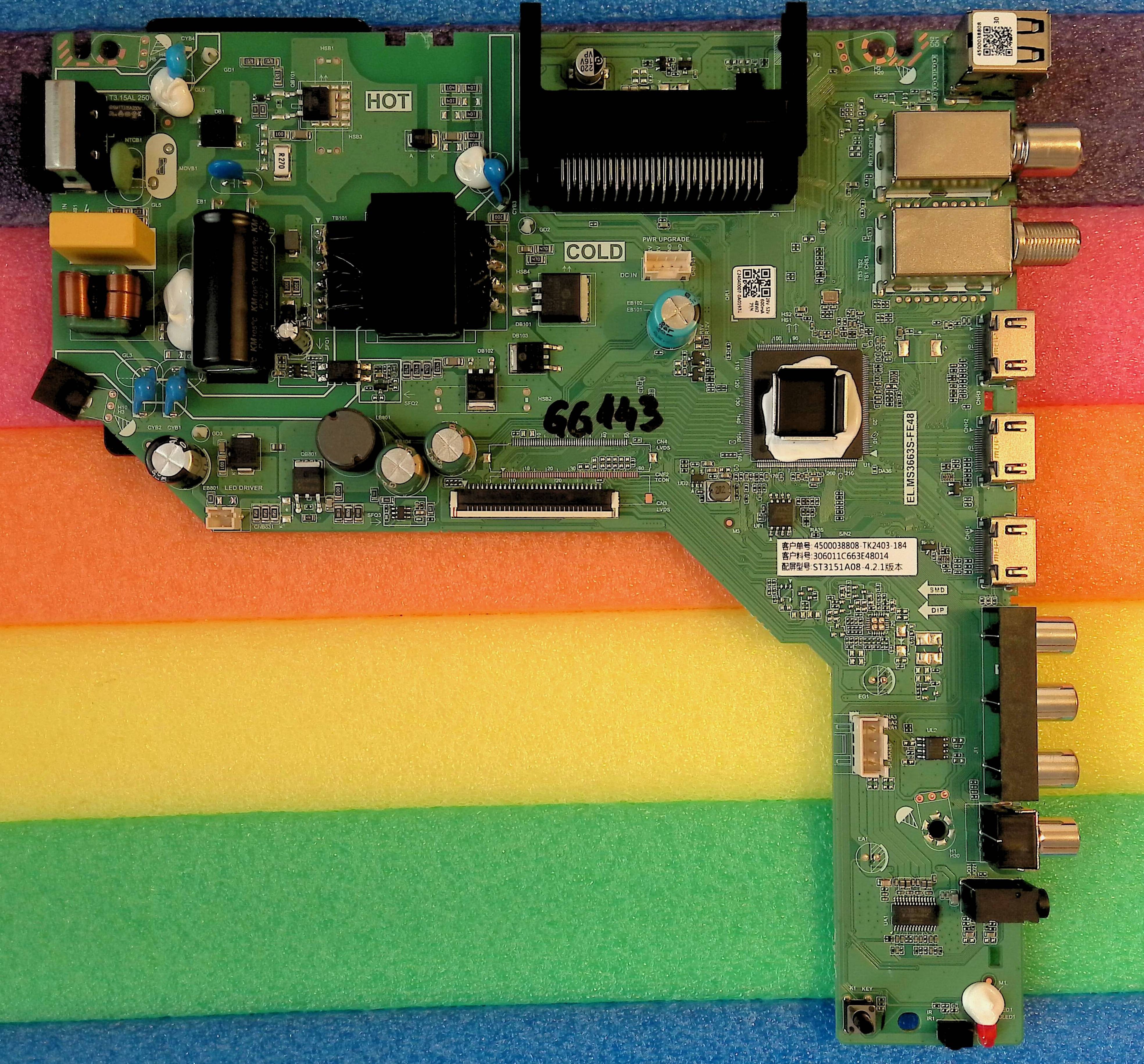EL.MS3663S-FE48 = TP.MS3663S.PB763 (T) - pozitia GG143 GG145