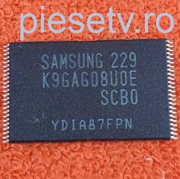   1 x SAMSUNG K9GAG08U0E SCB0 ( fara bad-uri ) - memorie NAND programate pentru Samsung seriile D5500 si D5700 - ZERO bad-uri 