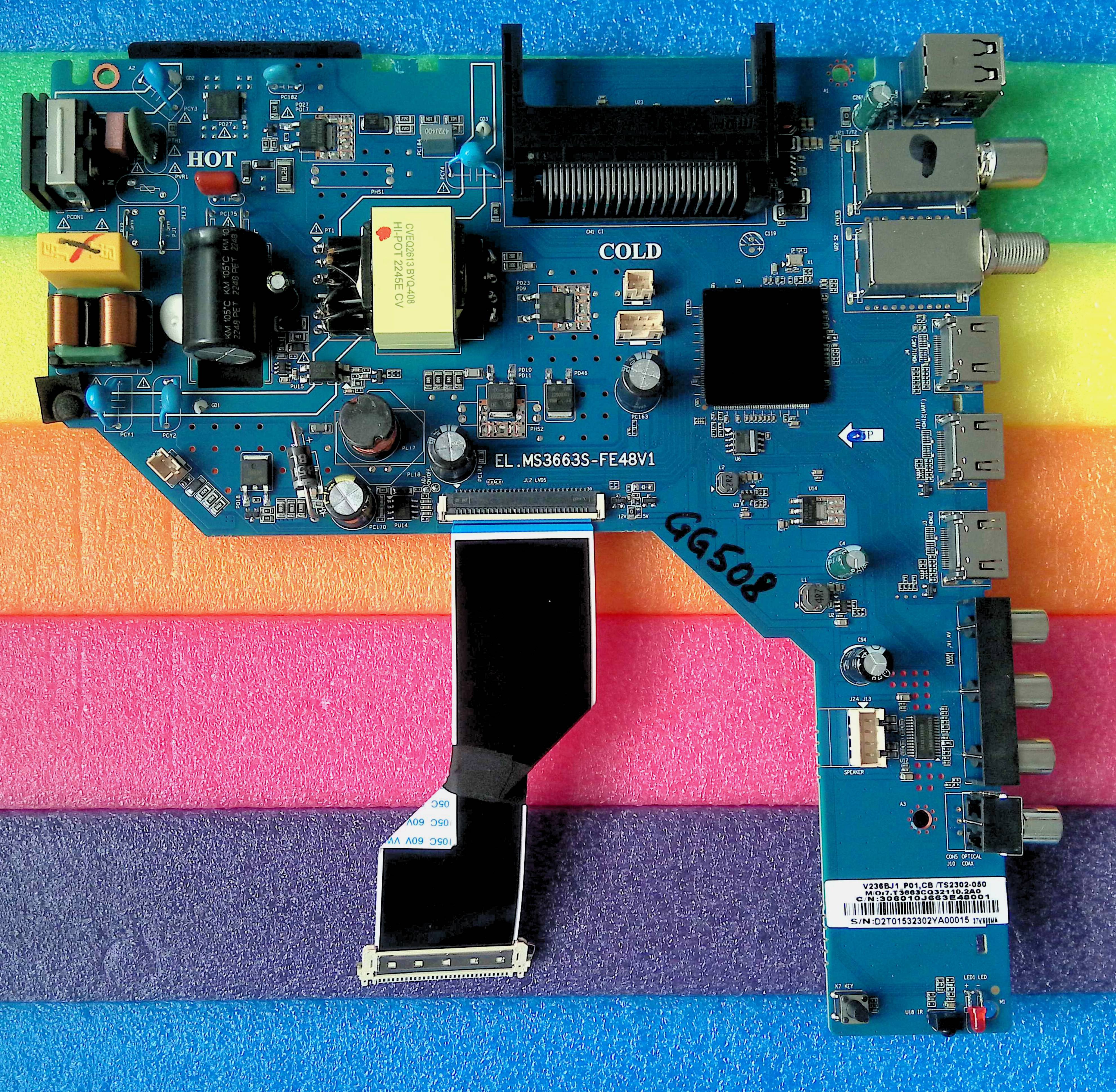 EL.MS3663S-FE48V1 = CV3663C-Q32 - pozitia GG508