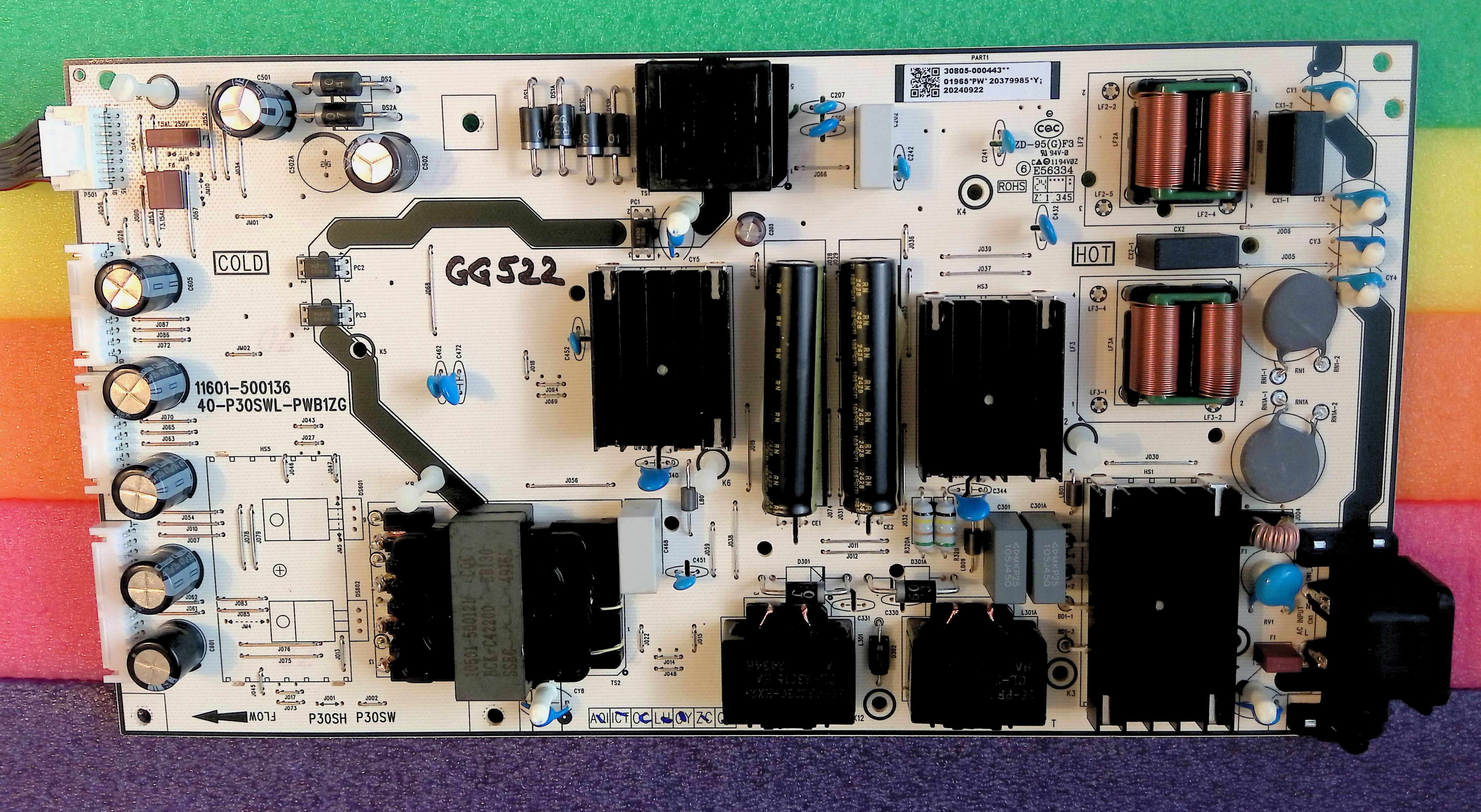 P30SW 40-P30SWL-PWB1ZG 11601-500136 65" - pozitia GG522