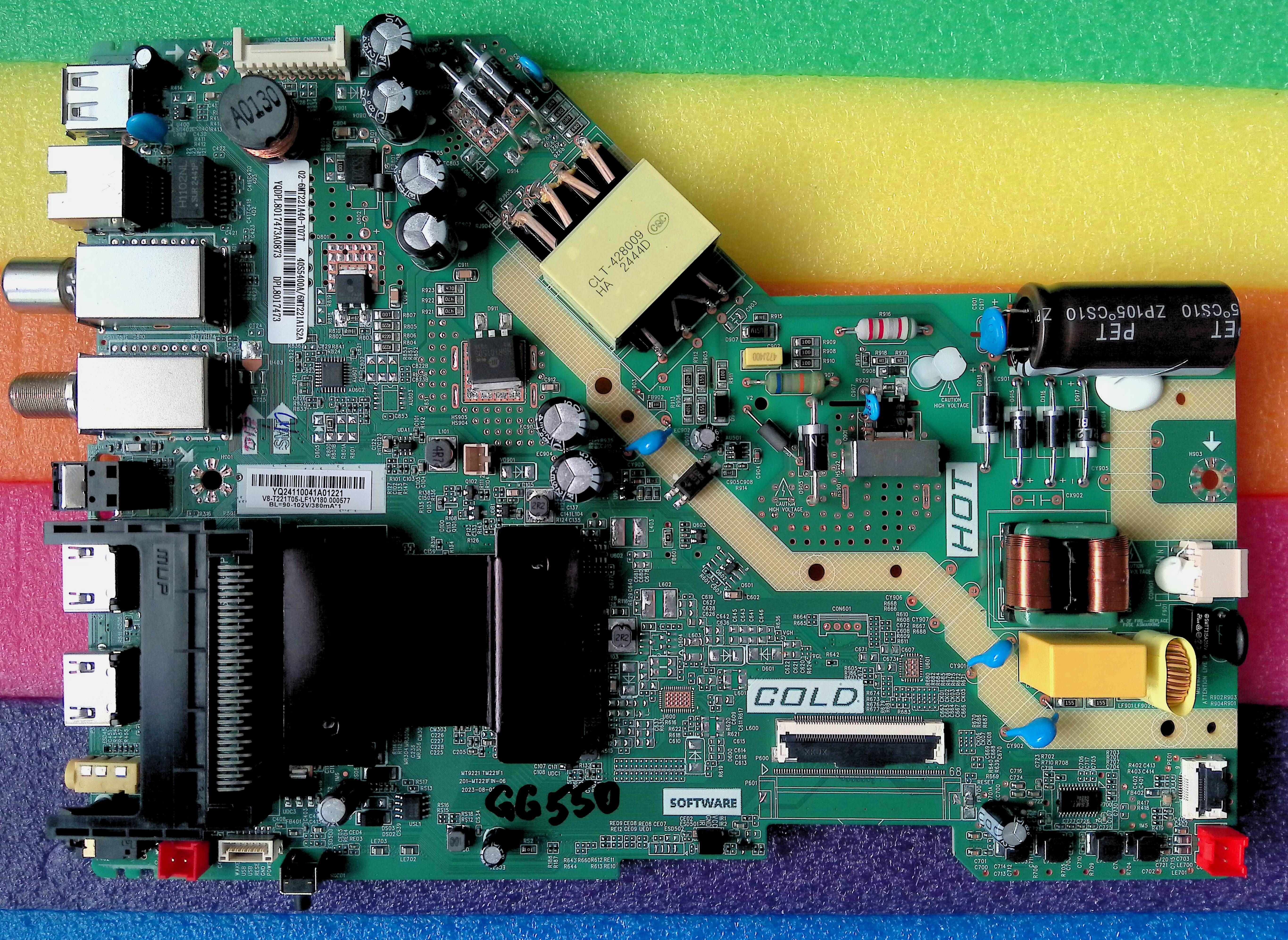 MT9221 TM221F1 201-MT221F1N-06 + W8ER2500 + B3LR151 - pozitia GG550