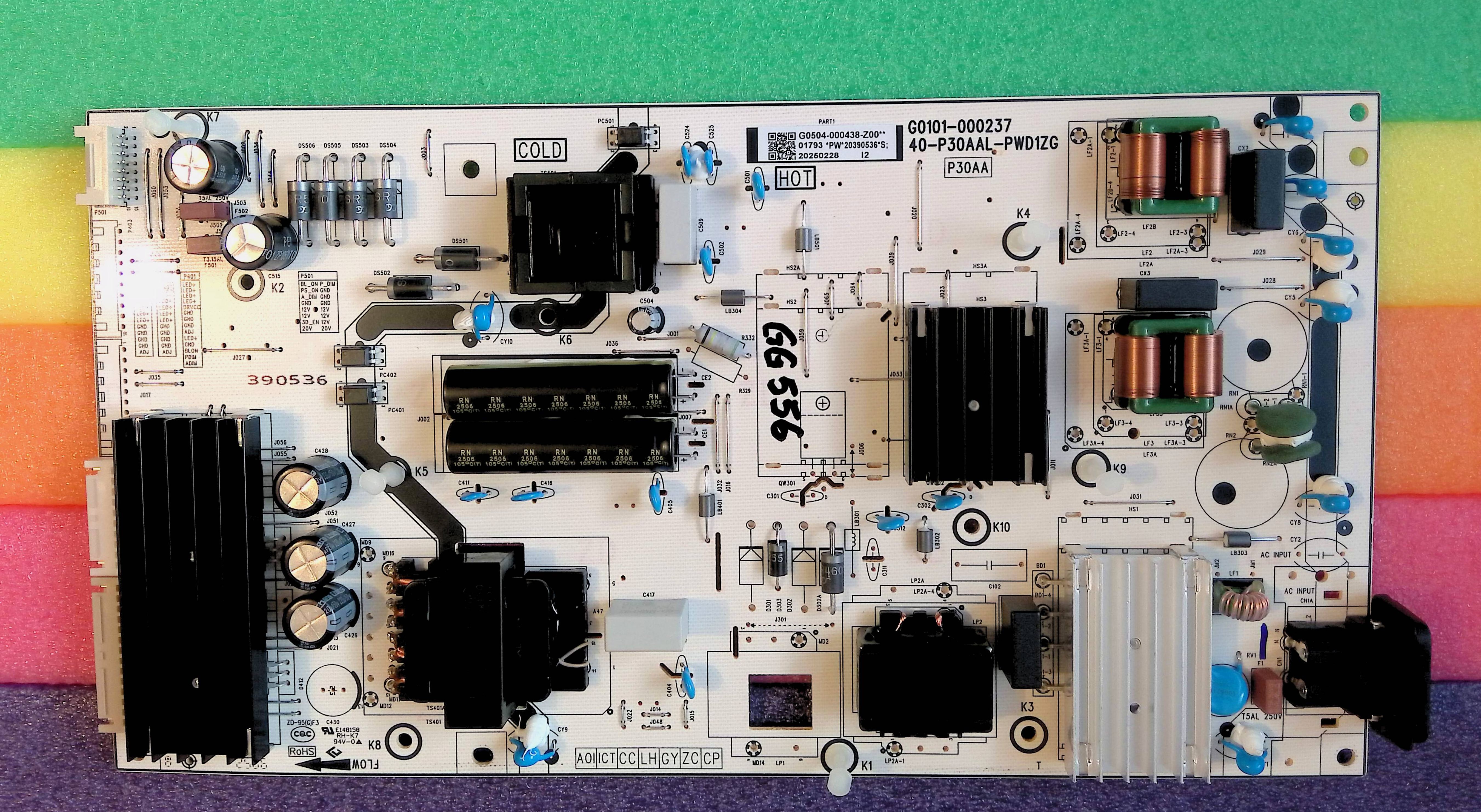 P30AA 40-P30AAL-PWD1ZG G0101-000237 55" - pozitia GG556 GG732