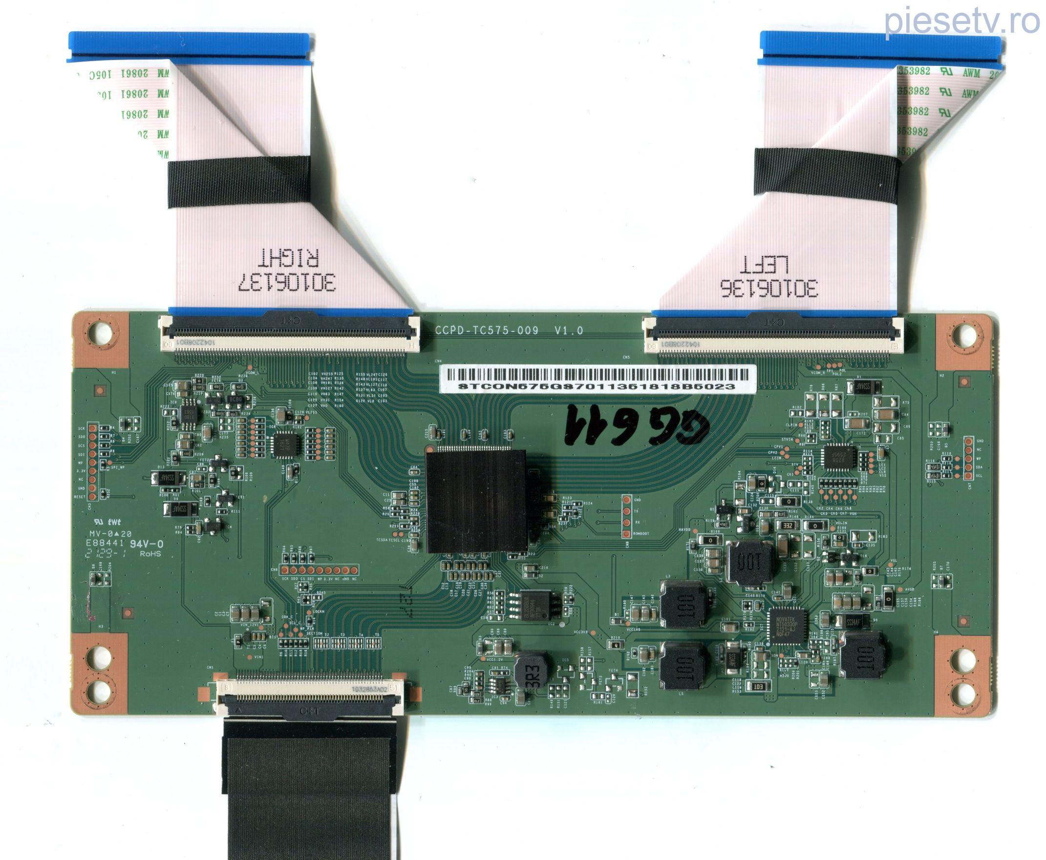 CCPD-TC575-009 V1.0 + 30106136 LEFT + 30106137 RIGHT - pozitia GG611