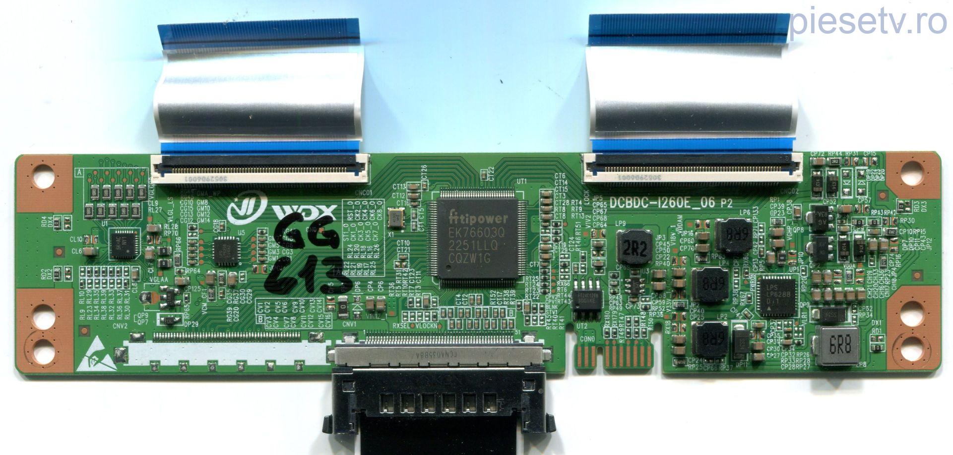 WDX DCBDC-I260E_06 P2 = V500DJ7-QE1_D5 1S UHD - pozitia GG613
