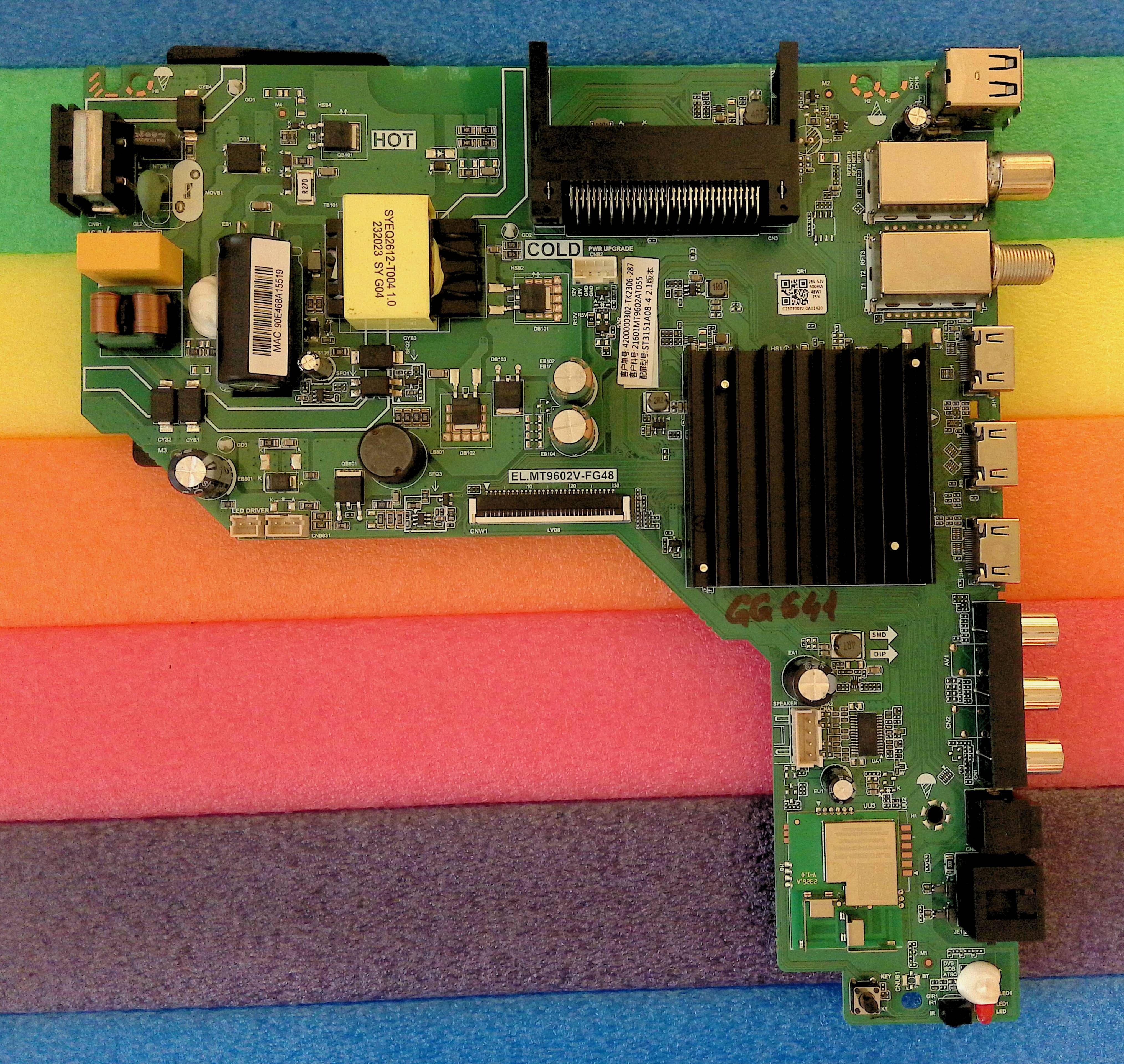 EL.MT9602V-FG48 = TPD.MT9602.PB768 (T) - pozitia GG641
