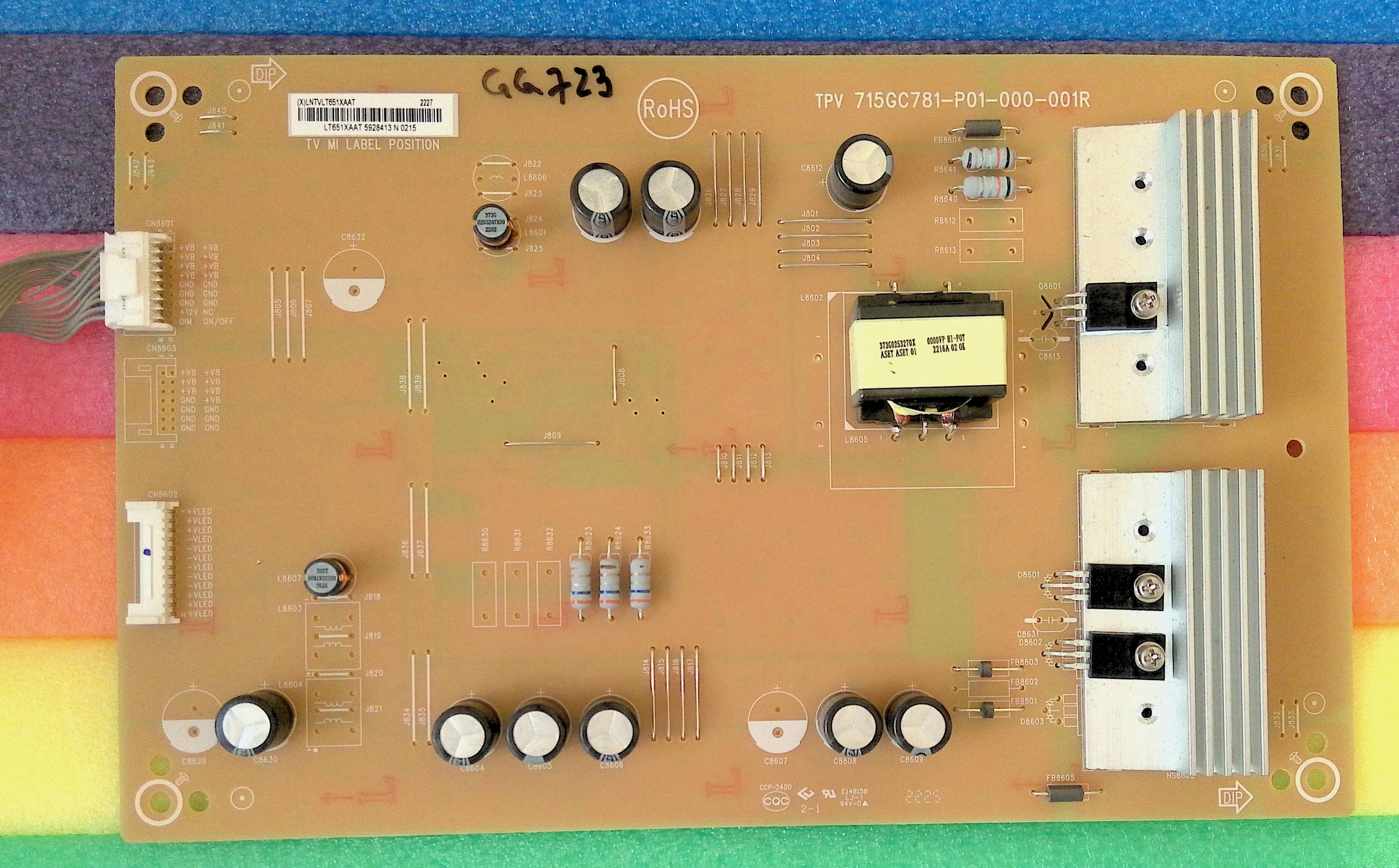 715GC781-P01-000-001R LNTVLT651XAAT - pozitia GG723 GG780