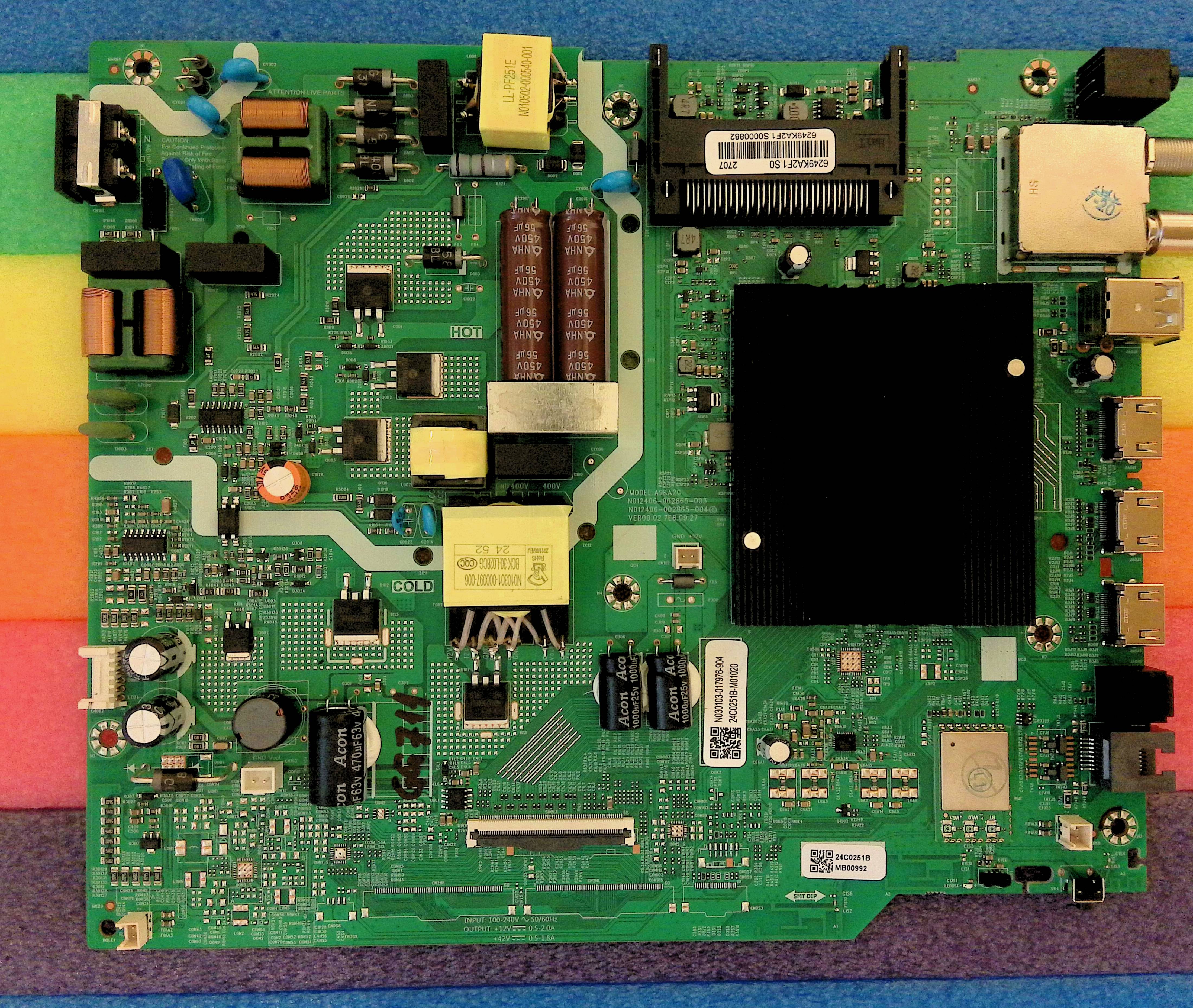 A9KA2G N012406-002865-003 N012406-002865-004 VER00.02 7E8.09.27 - pozitia GG711 YY105