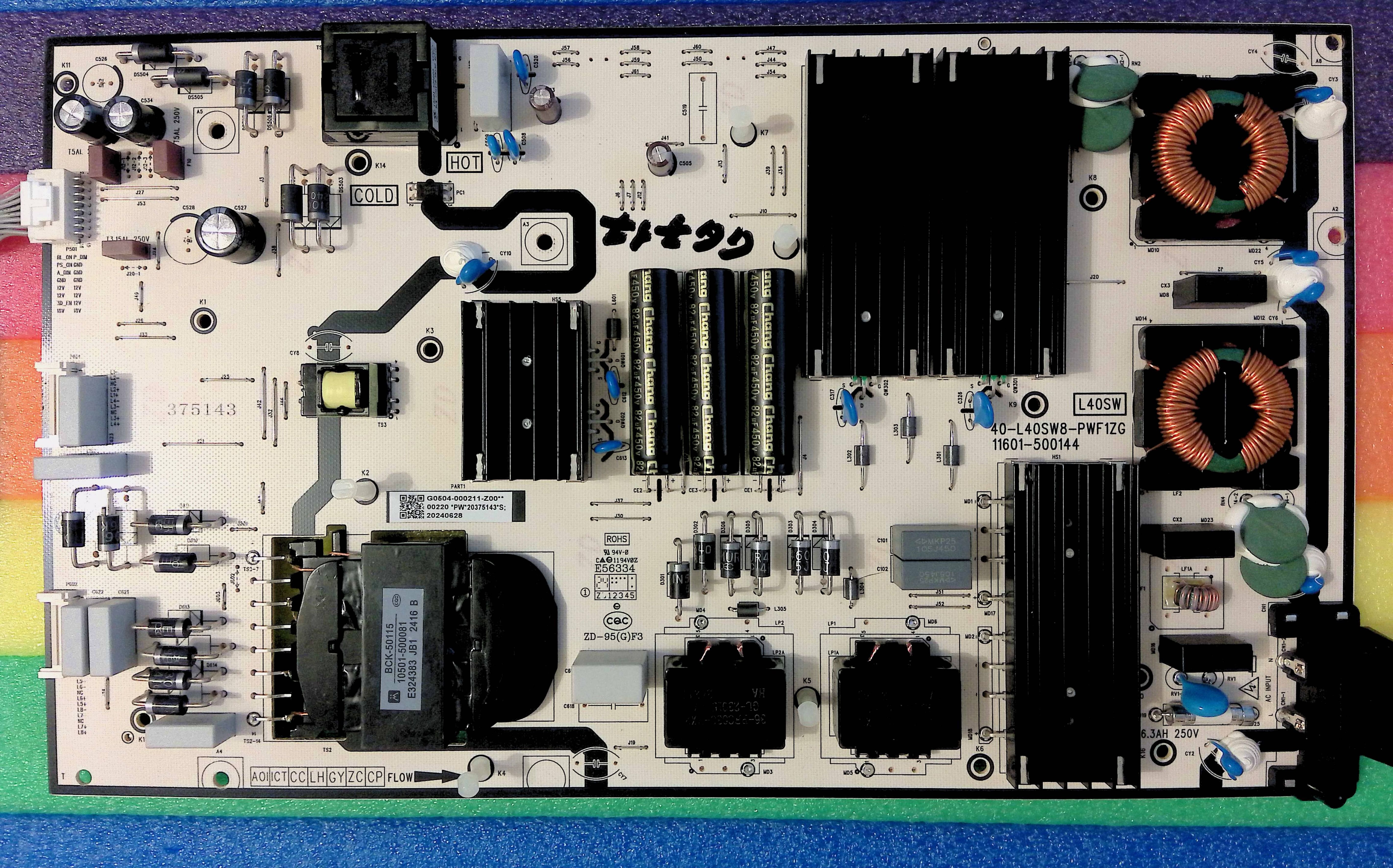 L40SW 40-L40SW8-PWF1ZG 11601-500144 85" - pozitia GG717