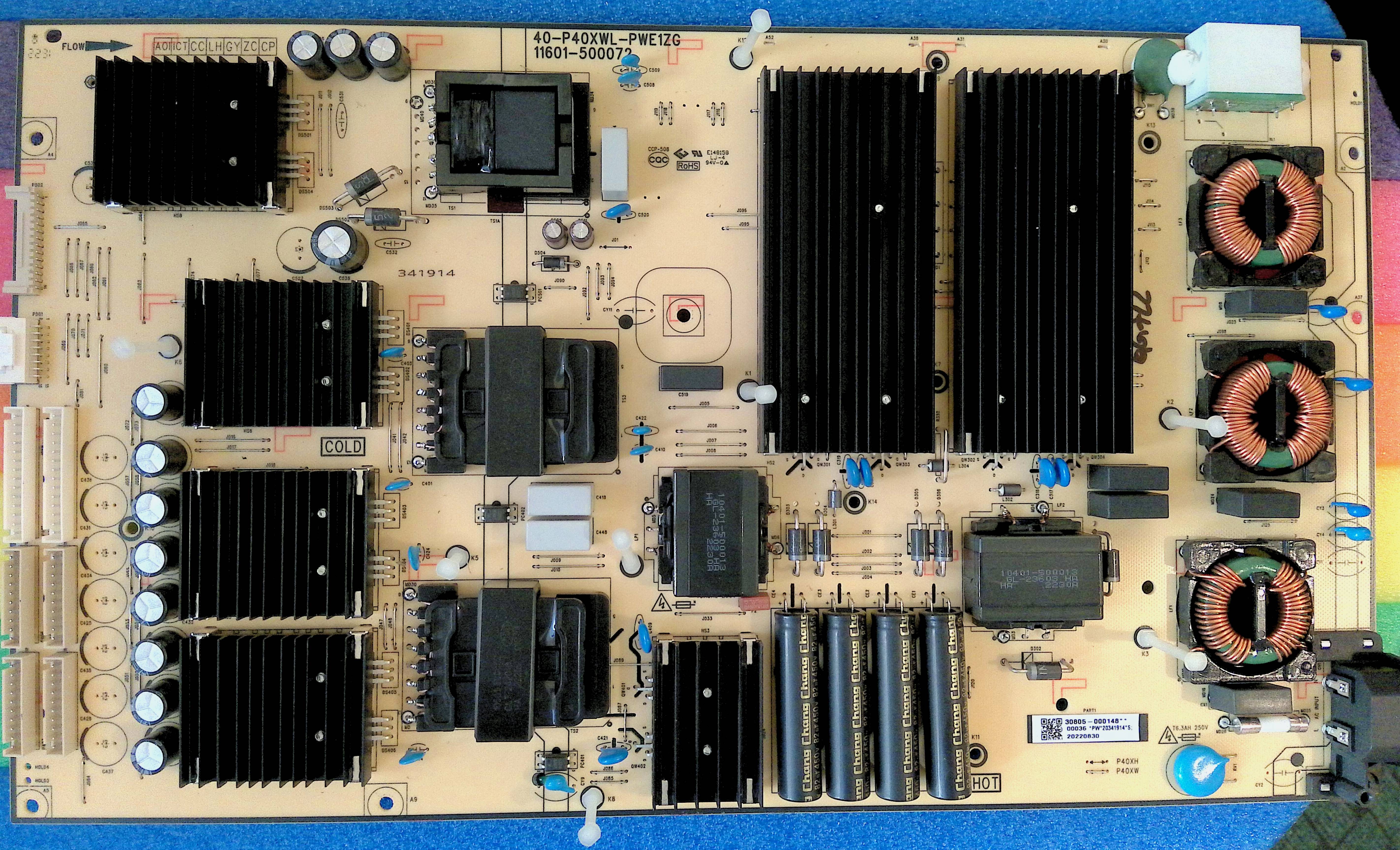 P40XW 40-P40XWL-PWE1ZG 11601-500072 85" - pozitia GG722