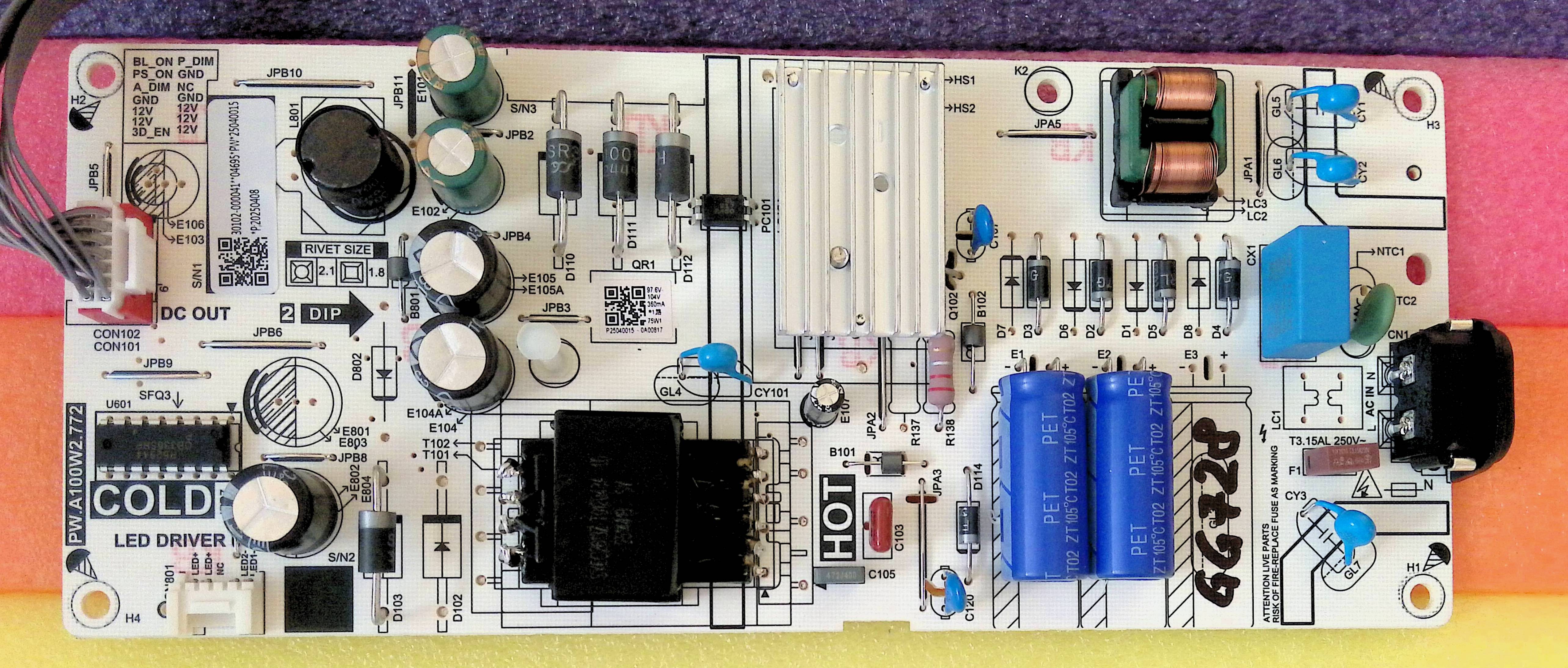 PW.A100W2.772 43" - pozitia GG728