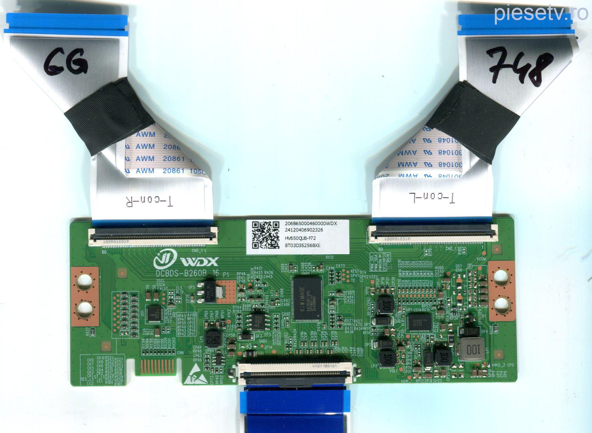 WDX DCBDS-B260B_16 HV650QUB-F72 - pozitia GG748 GG964