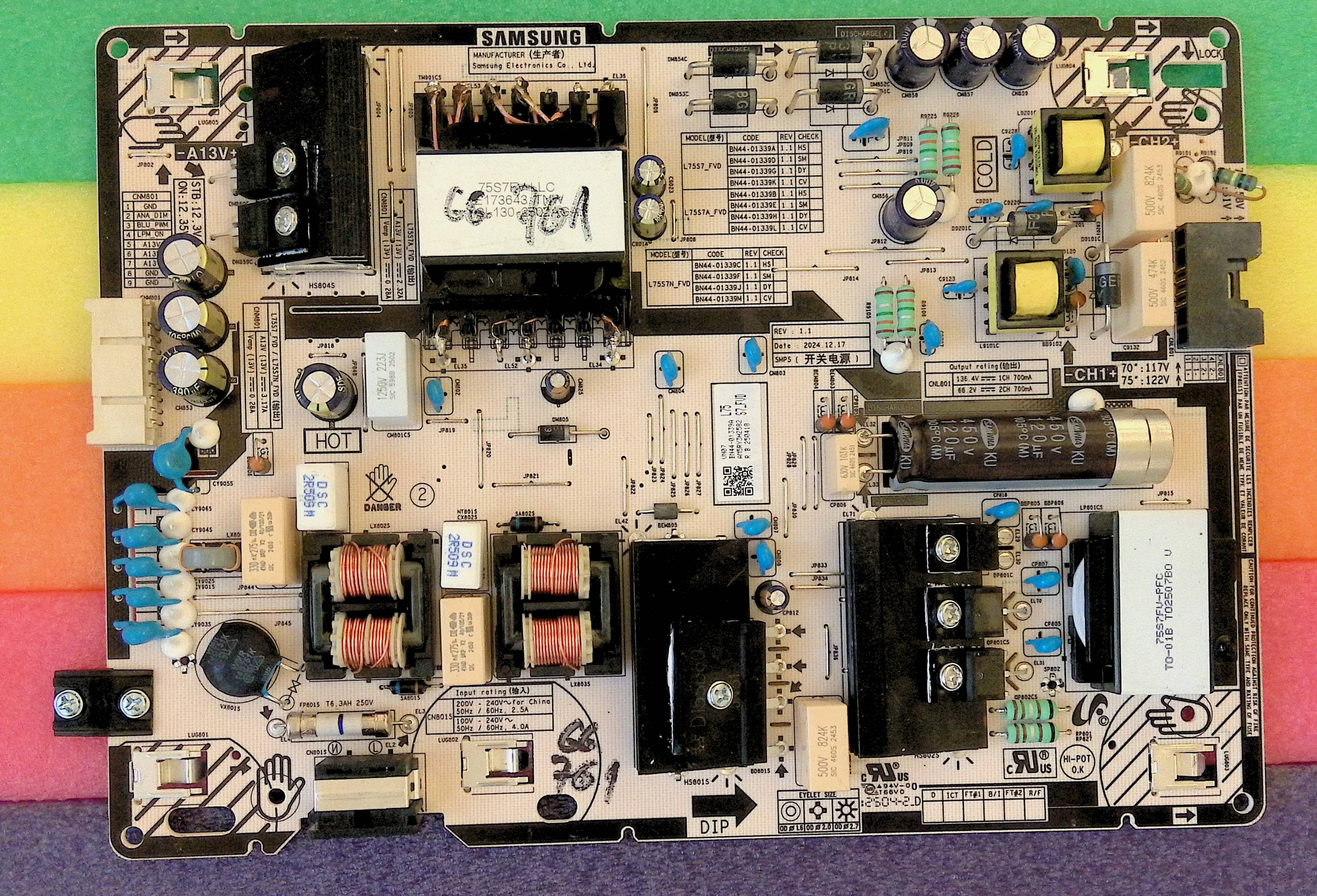 BN44-01339A L75S7_FVD - pozitia GG761 GG968