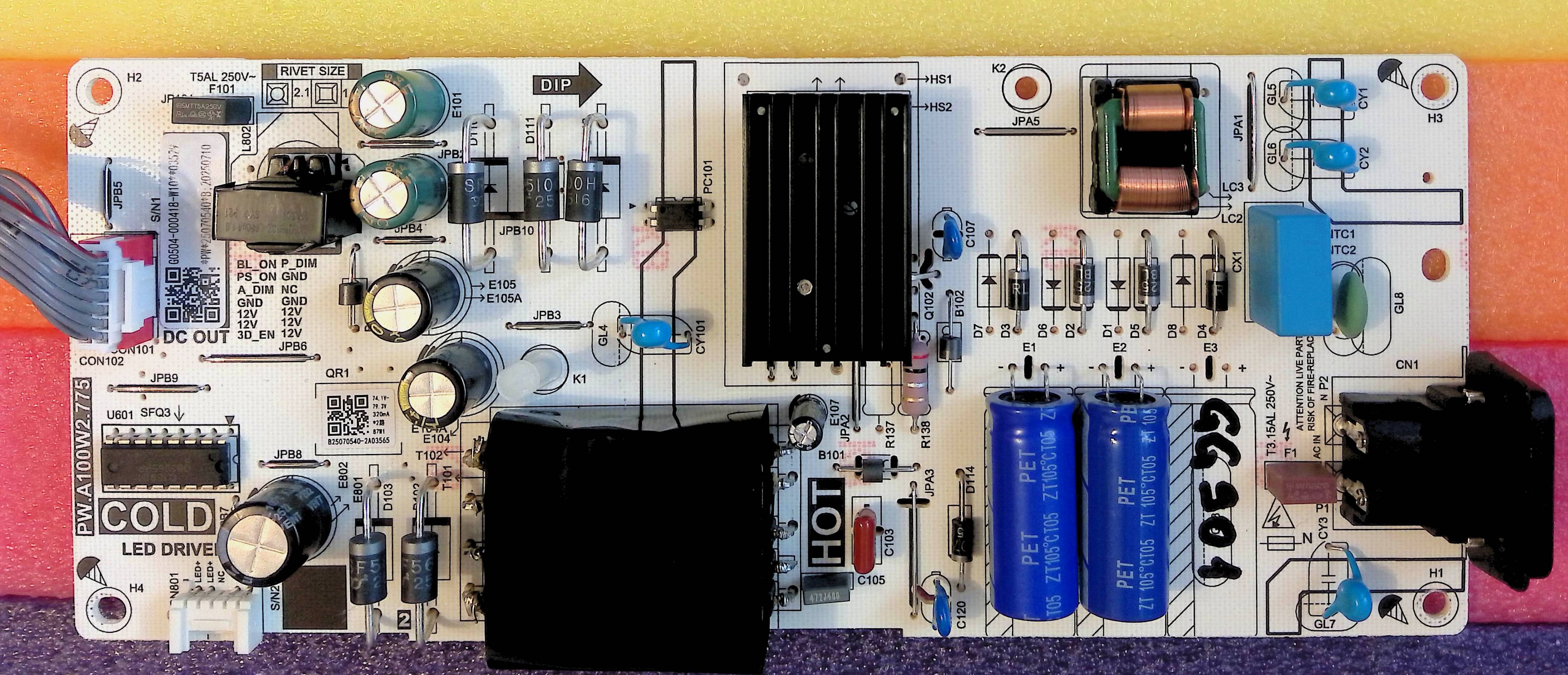 PW.A100W2.775 43" - pozitia GG901