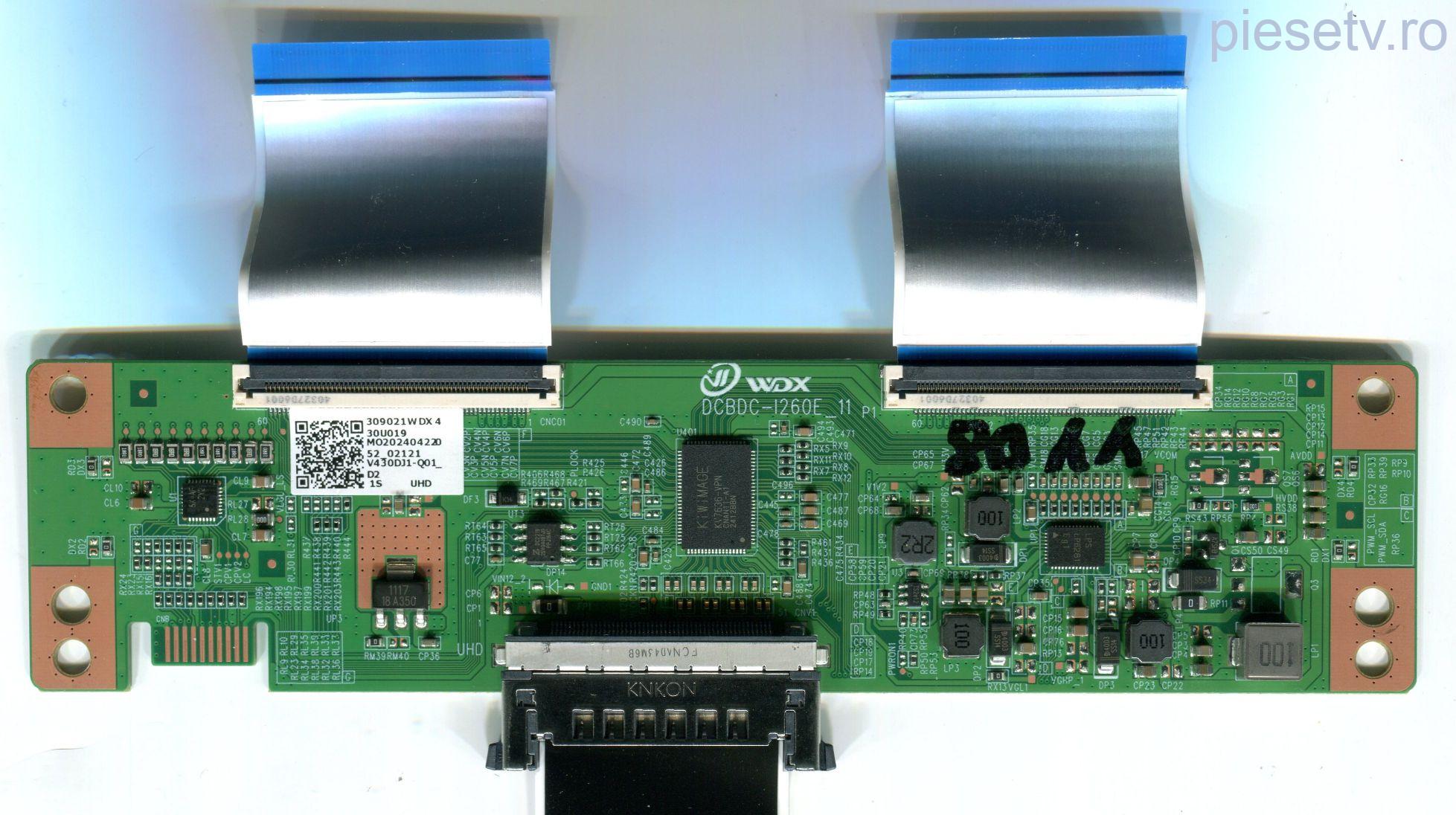 WDX DCBDC-I260E_11 V430DJ1-Q01_D2 1S UHD - pozitia YY08