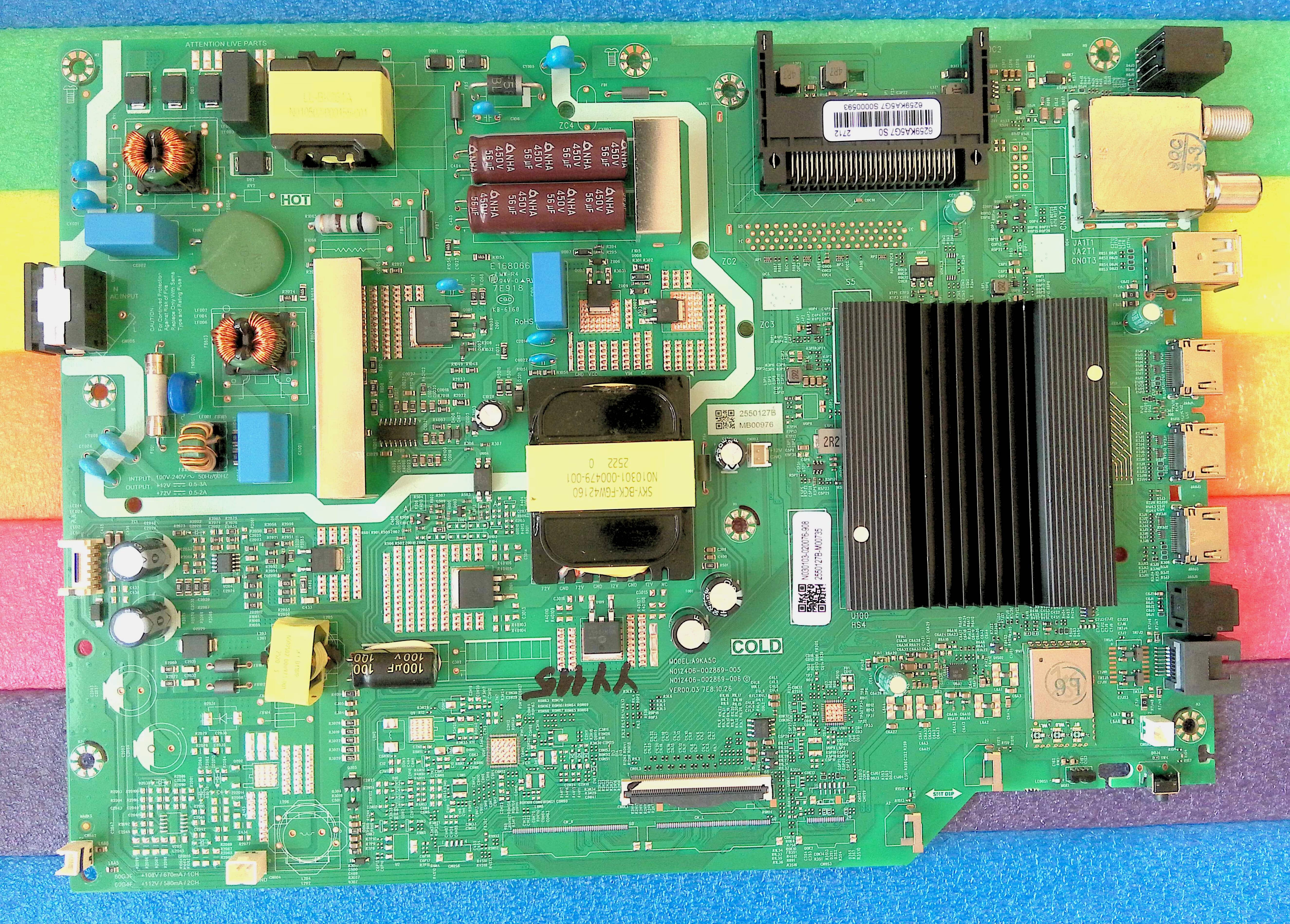 A9KA5G N012406-002869-005 N012406-002869-006 VER00.03 7E8.10.26 - pozitia YY115