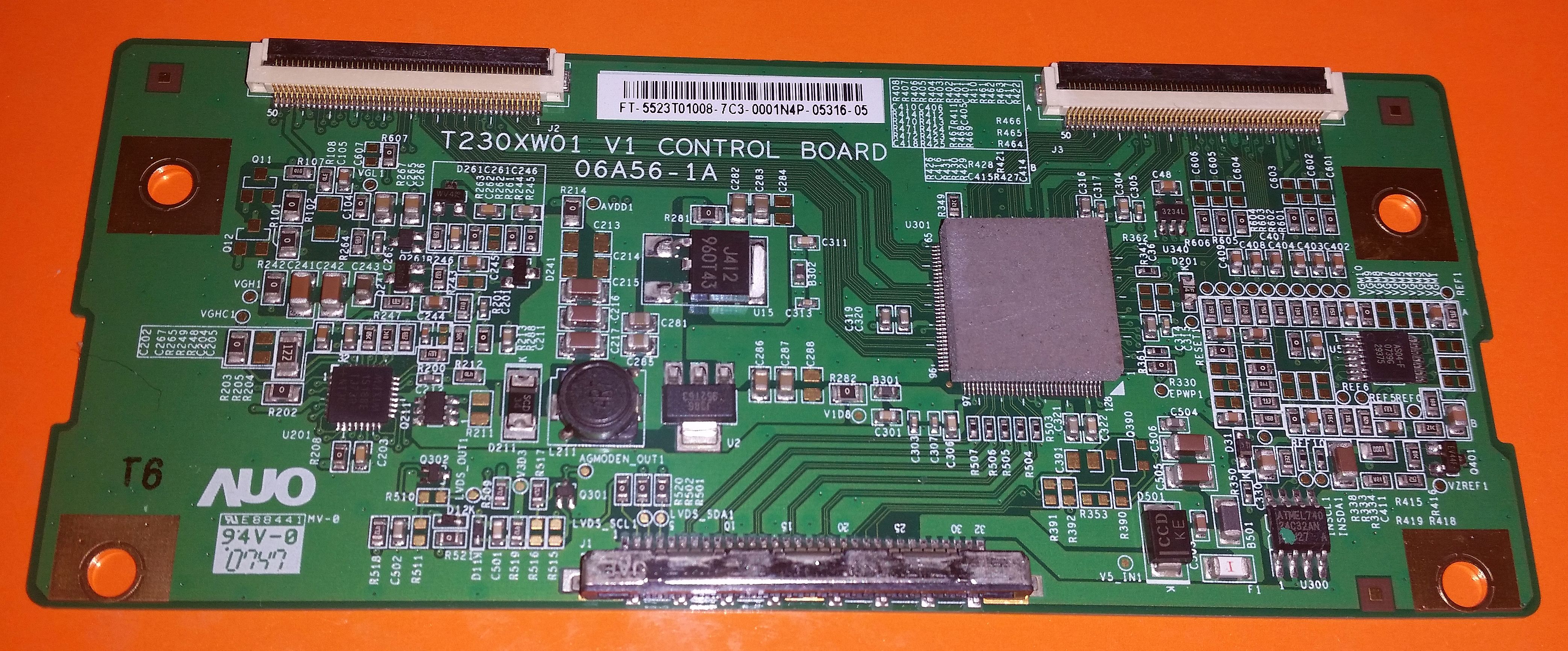 T230XW01 V1 CONTROL BOARD = 06A56-1A - pozitia AT2