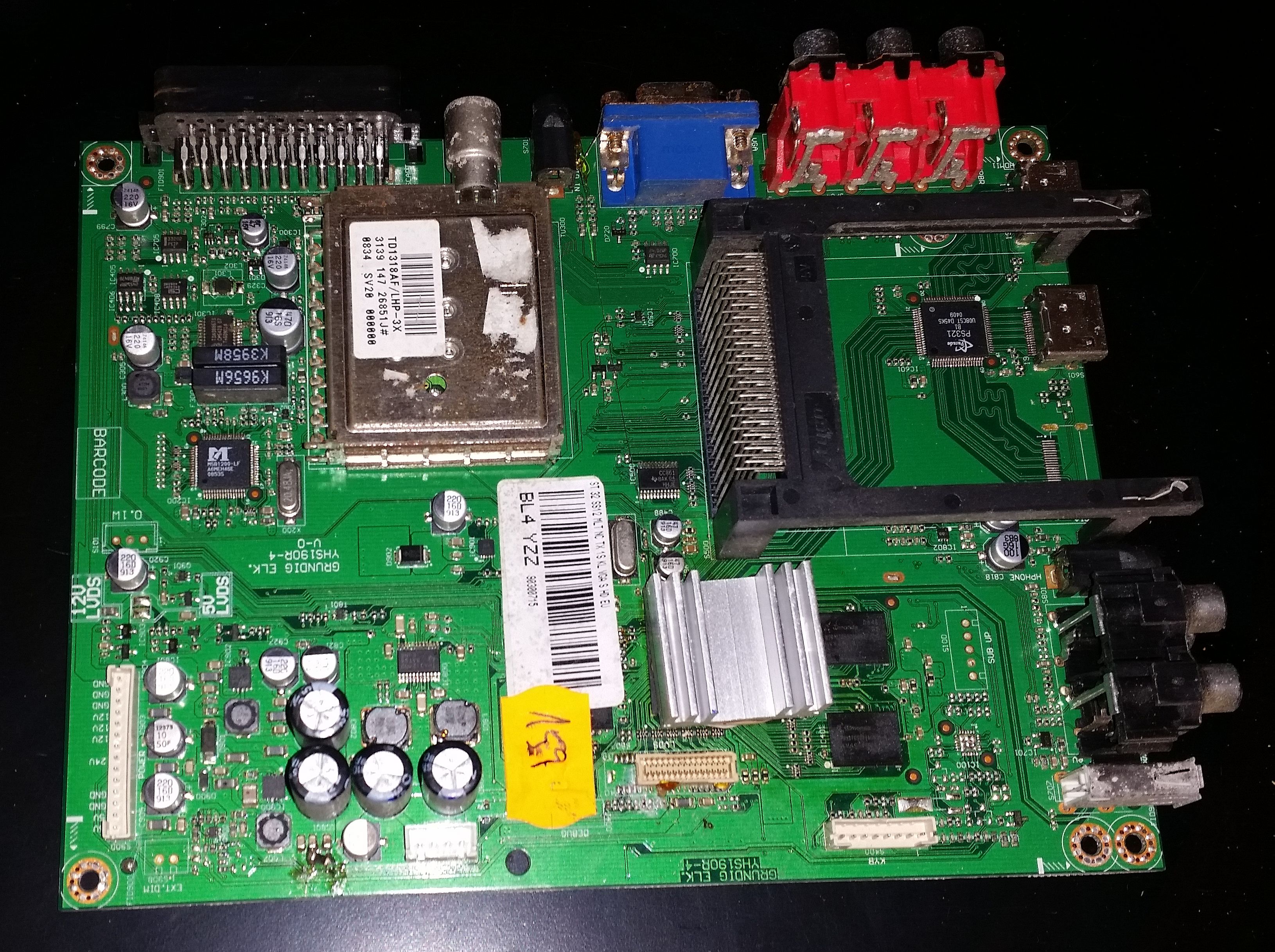 YHS190R-4 = ST 32 SS12 MLT NC TX 1S KL VGA S HD EU - pozitia DJ159