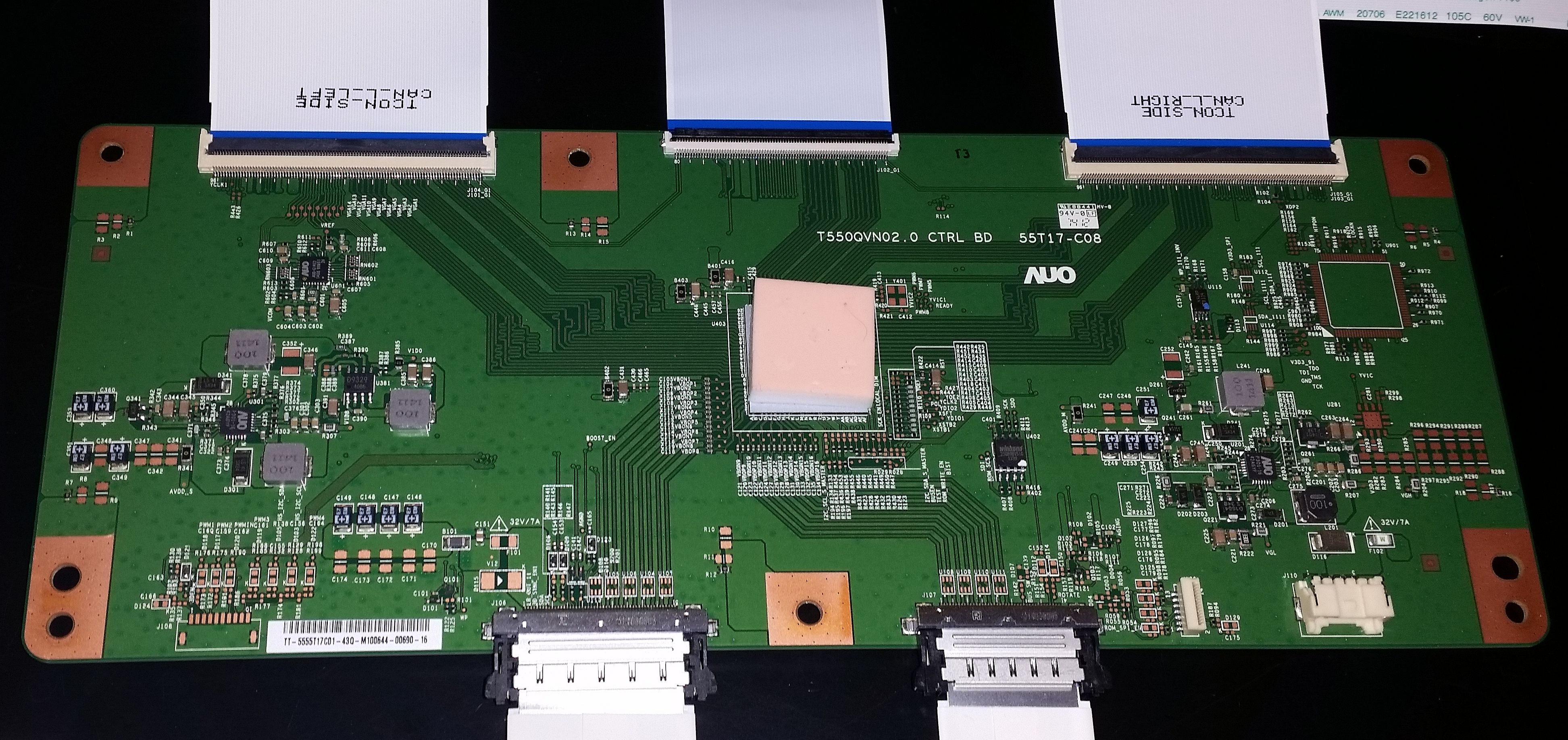 T550QVN02.0 CTRL BD 55T17-C08 - pozitia M21