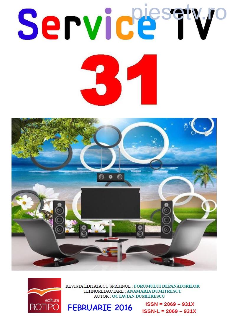 SERVICE TV - Nr 31 - Februarie 2016