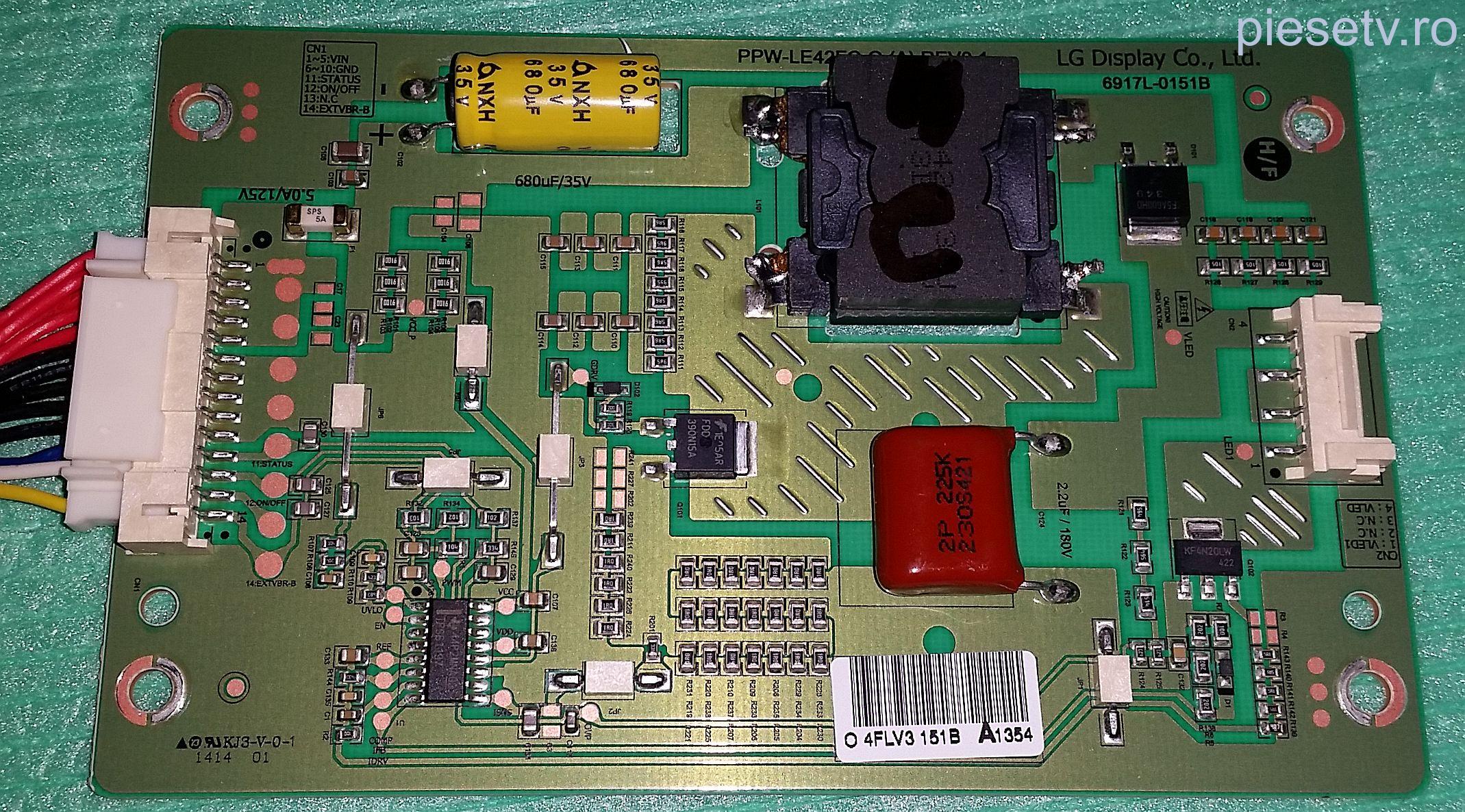 6917L-0151B = PPW-LE42FC-O (A) REV0.1 - pozitia J11