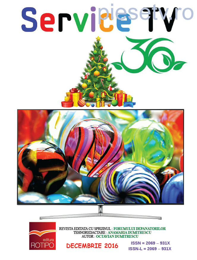 SERVICE TV - Nr 36 - Decembrie 2016 - catalog ecrane