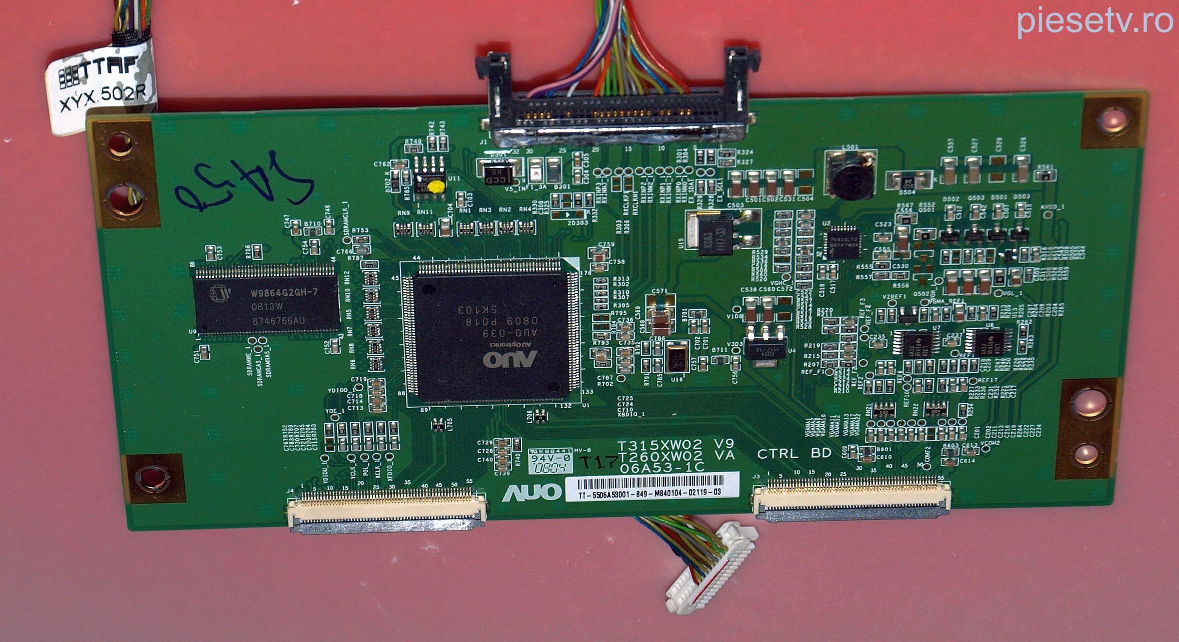 T315XW02 V9 T260XW02 VA CTRL BD = 06A53-1C = TT-5506A - pozitia SA50