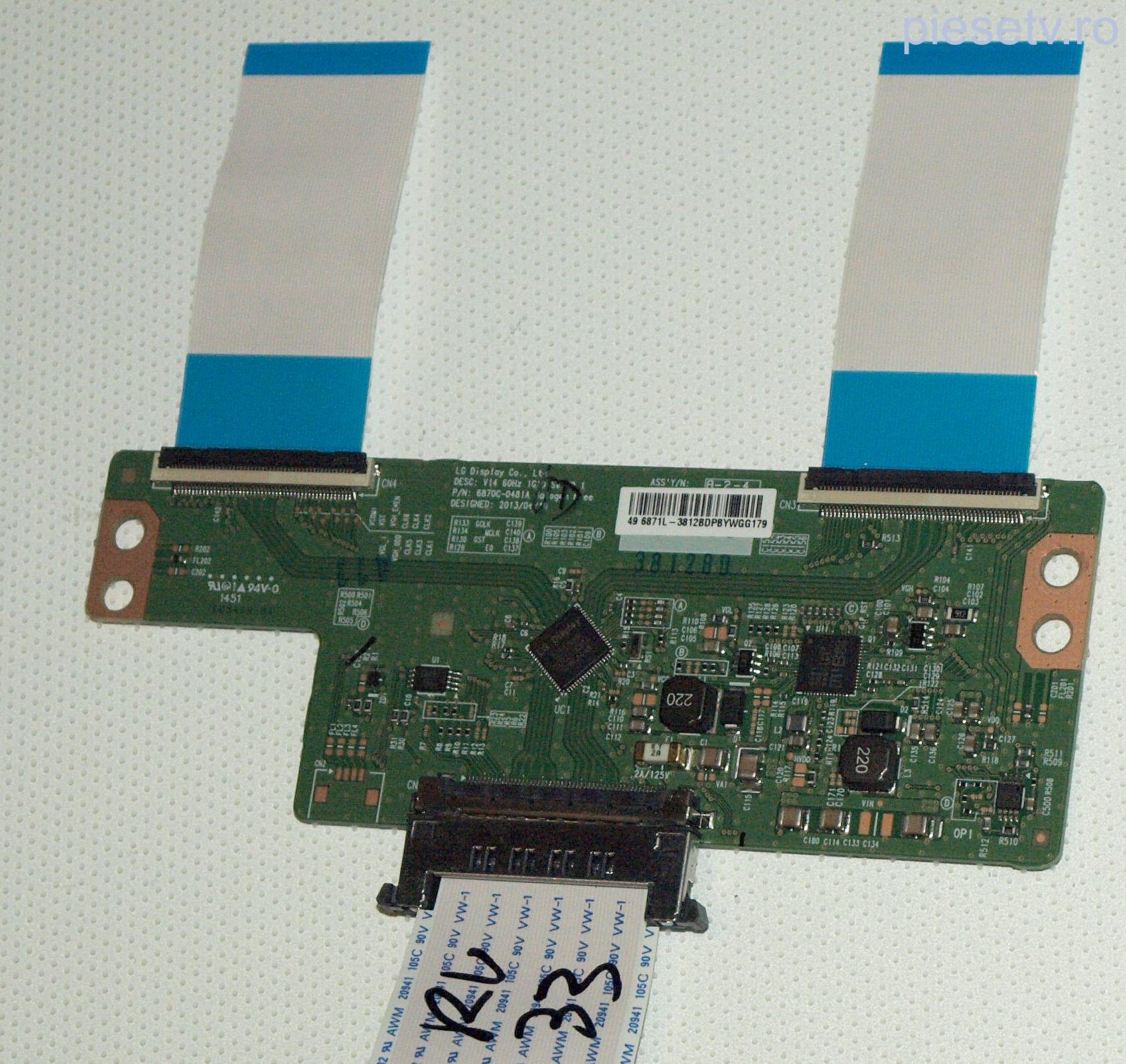 6871L-3812B = 6870C-0481A Halogen Free = V14 60Hz 1G1D SW V0.1 - pozitia RV33