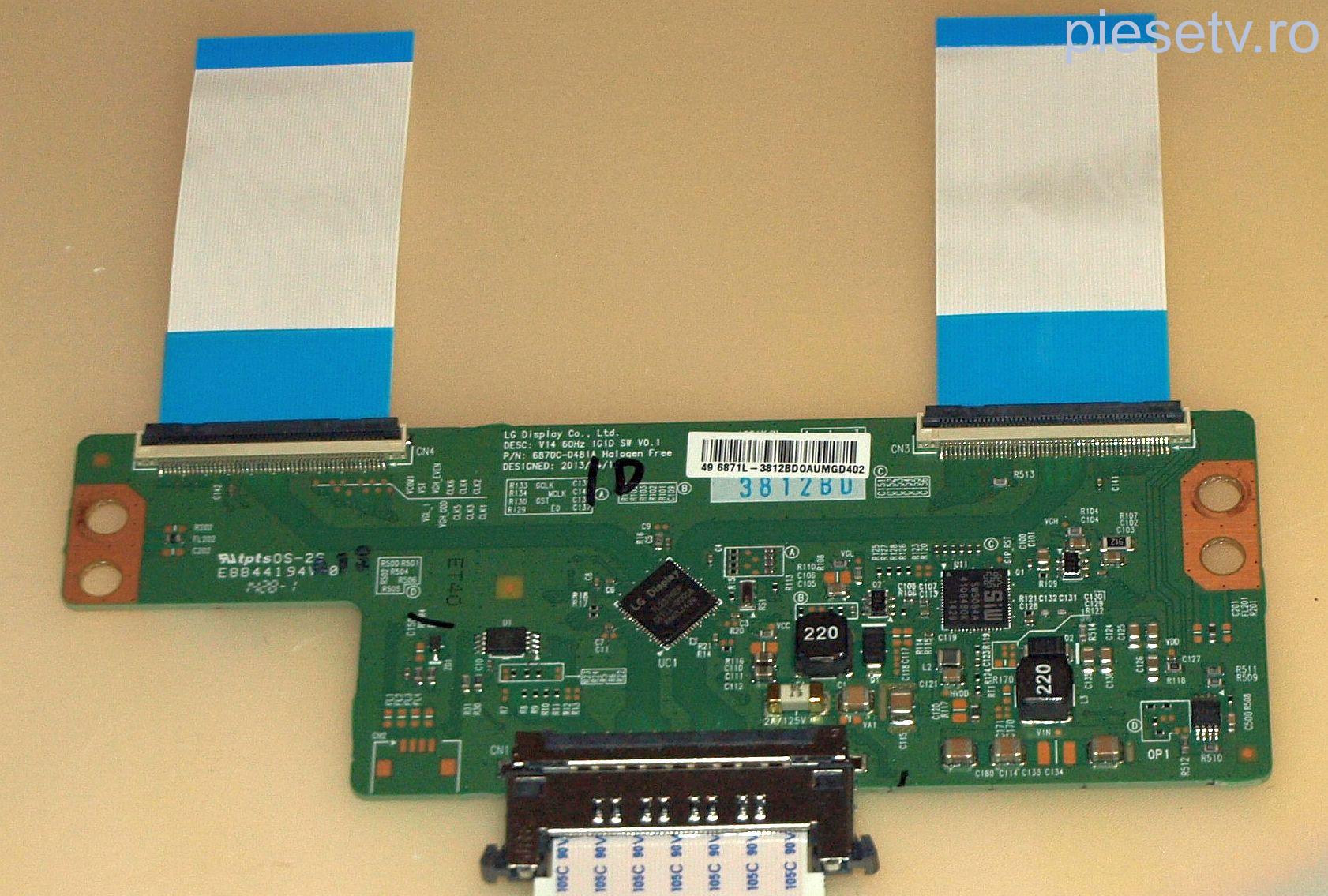 6871L-3812B = V14 60Hz 1G1D SW V0.1 = 6870C-0481A - pozitia DV20