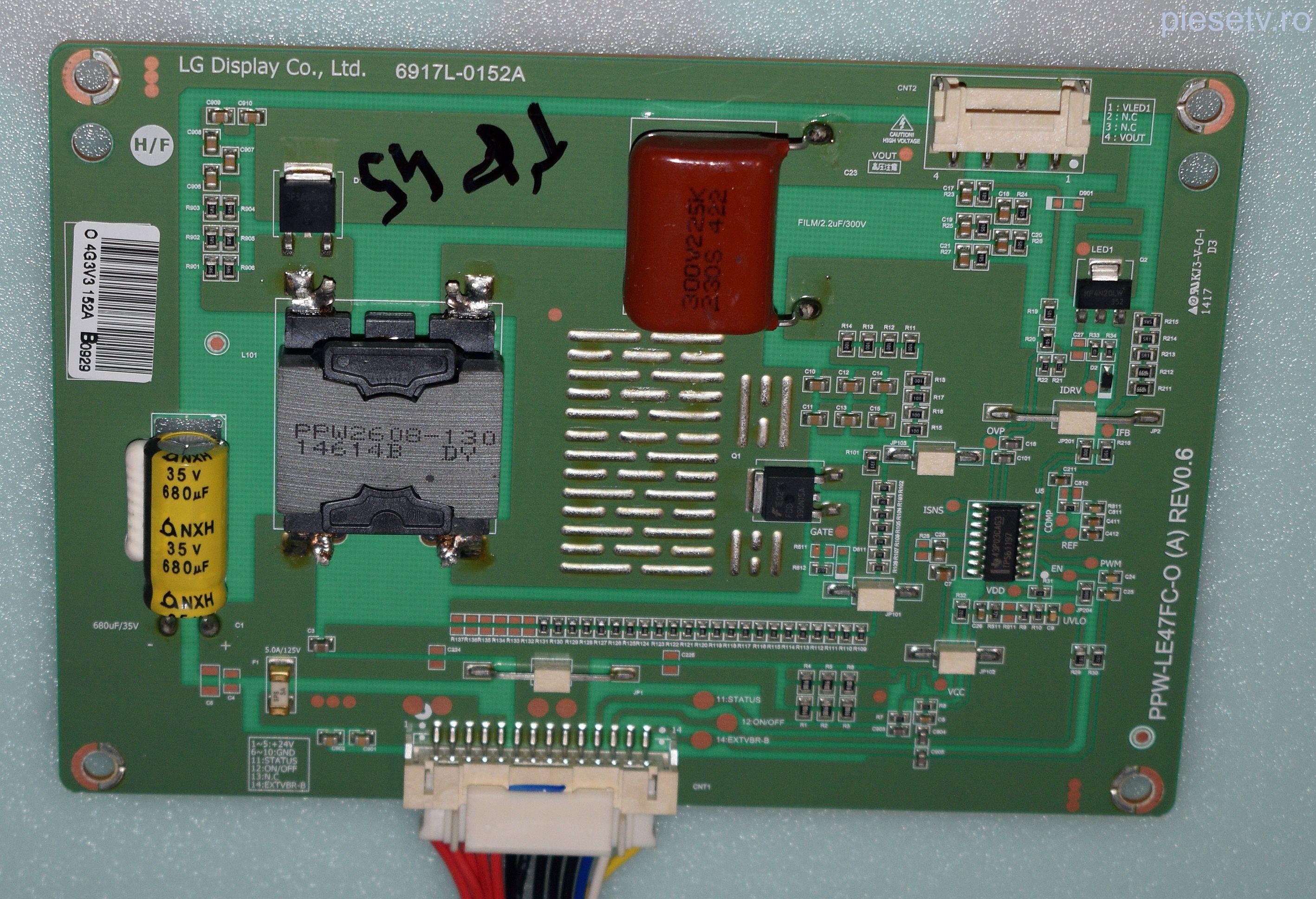 6917L-0152A = PPW-LE47FC-O (A) REV0.6 - pozitia TM45