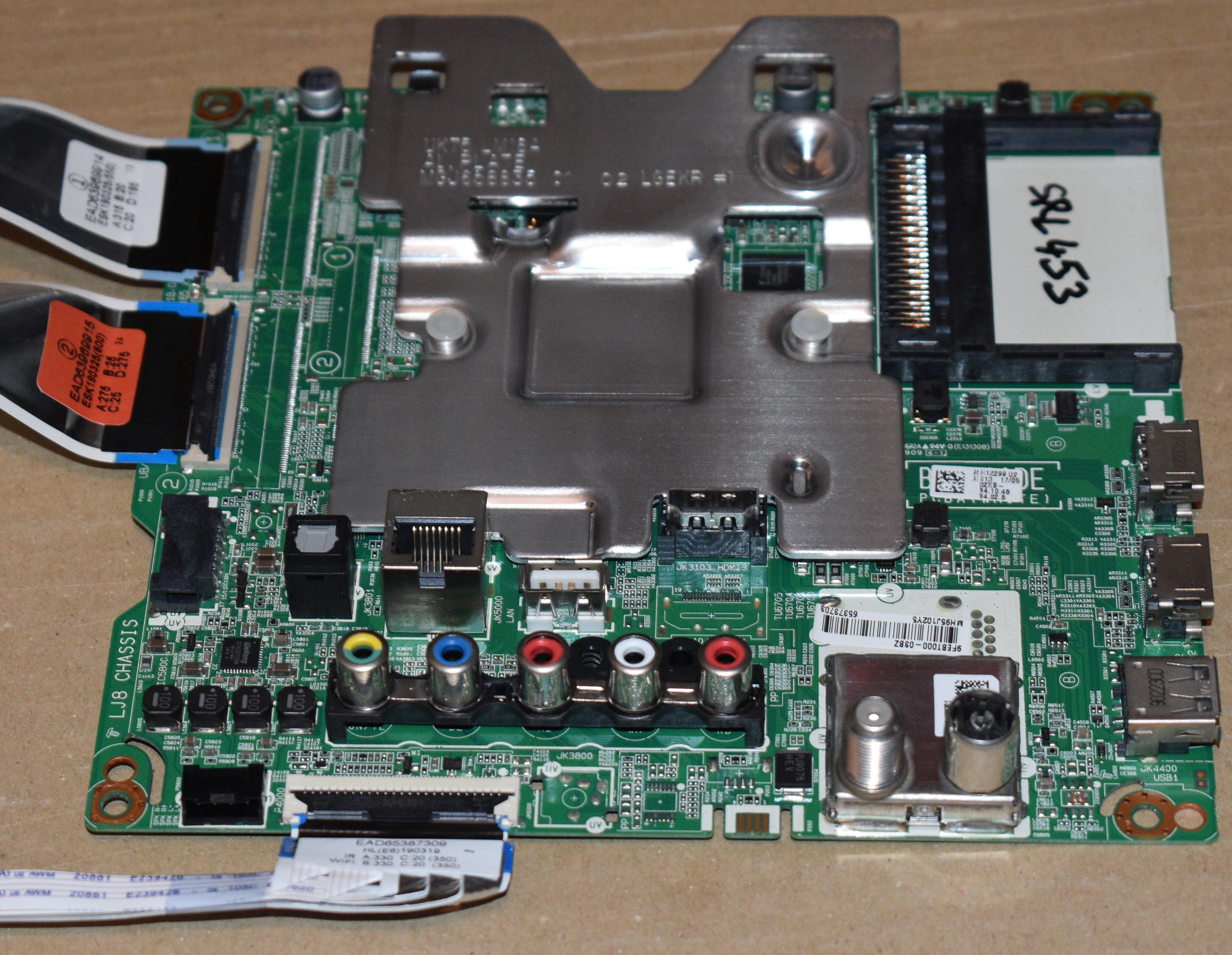 EBT6537370 LJ8 CHASSIS = UB/C/D/L/J/T83P/Q EAX67872805(1.1) pozitia SRL453 SRL455