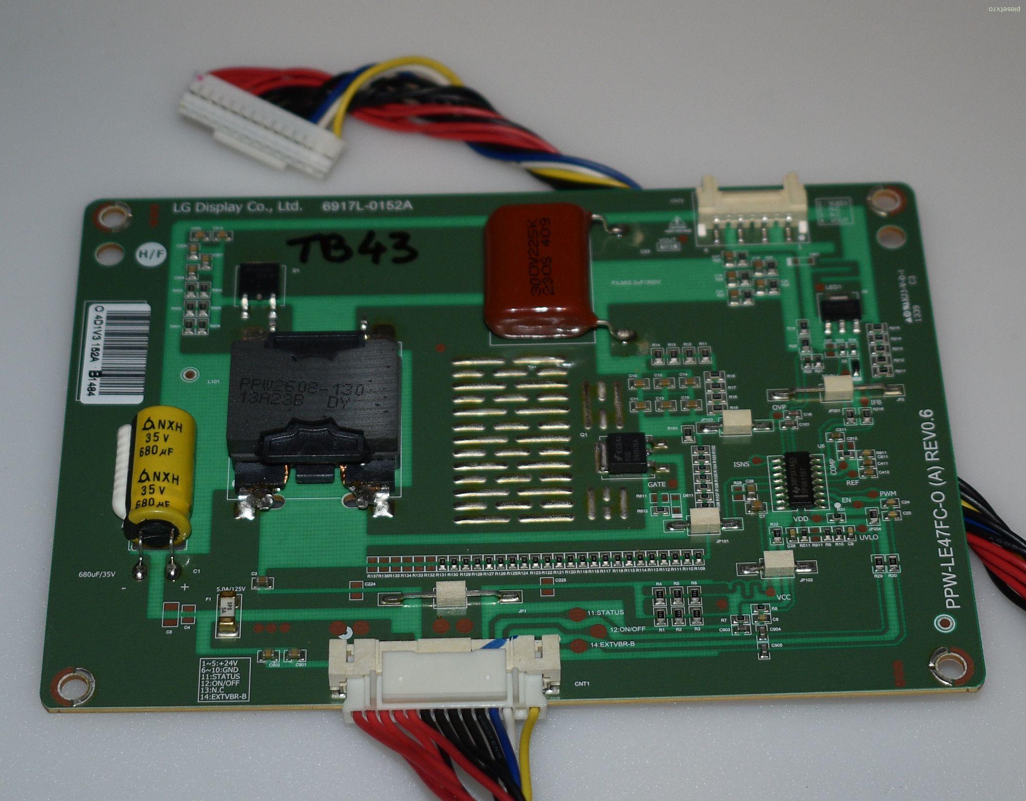 6917L-0152A = PPW-LE47FC-O (A) REV0.6 - pozitia TB43