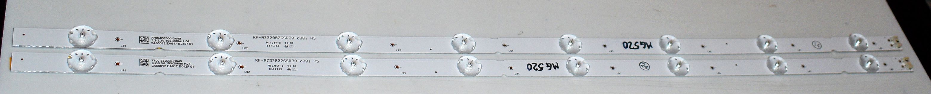 RF-AZ320026SR30-0801 A5 - pozitia MG520 MG523