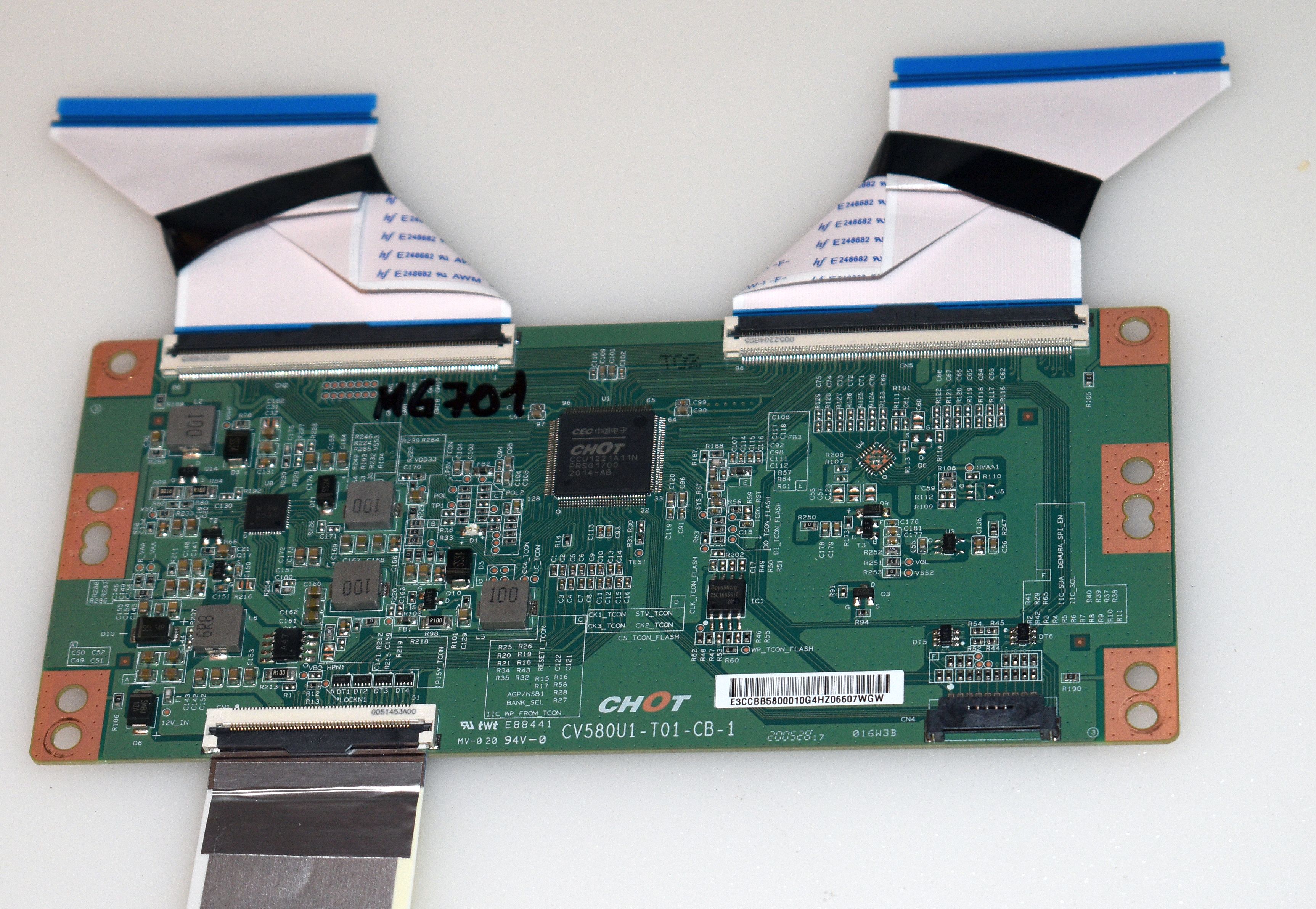 CHOT CV580U1-T01-CB-1 - pozita MG701 MG707 GG610 GG624