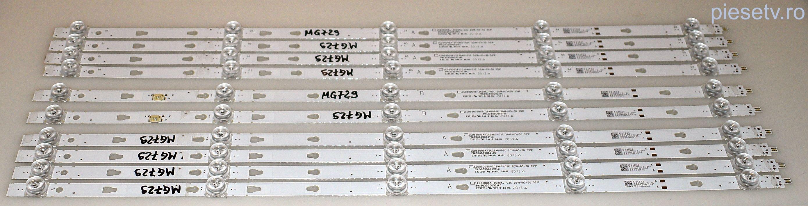 LED55D05A-ZC29AG-02C + LED55D05B-ZC29AG-02C - pozitia MG729 BIG09 SRL556
