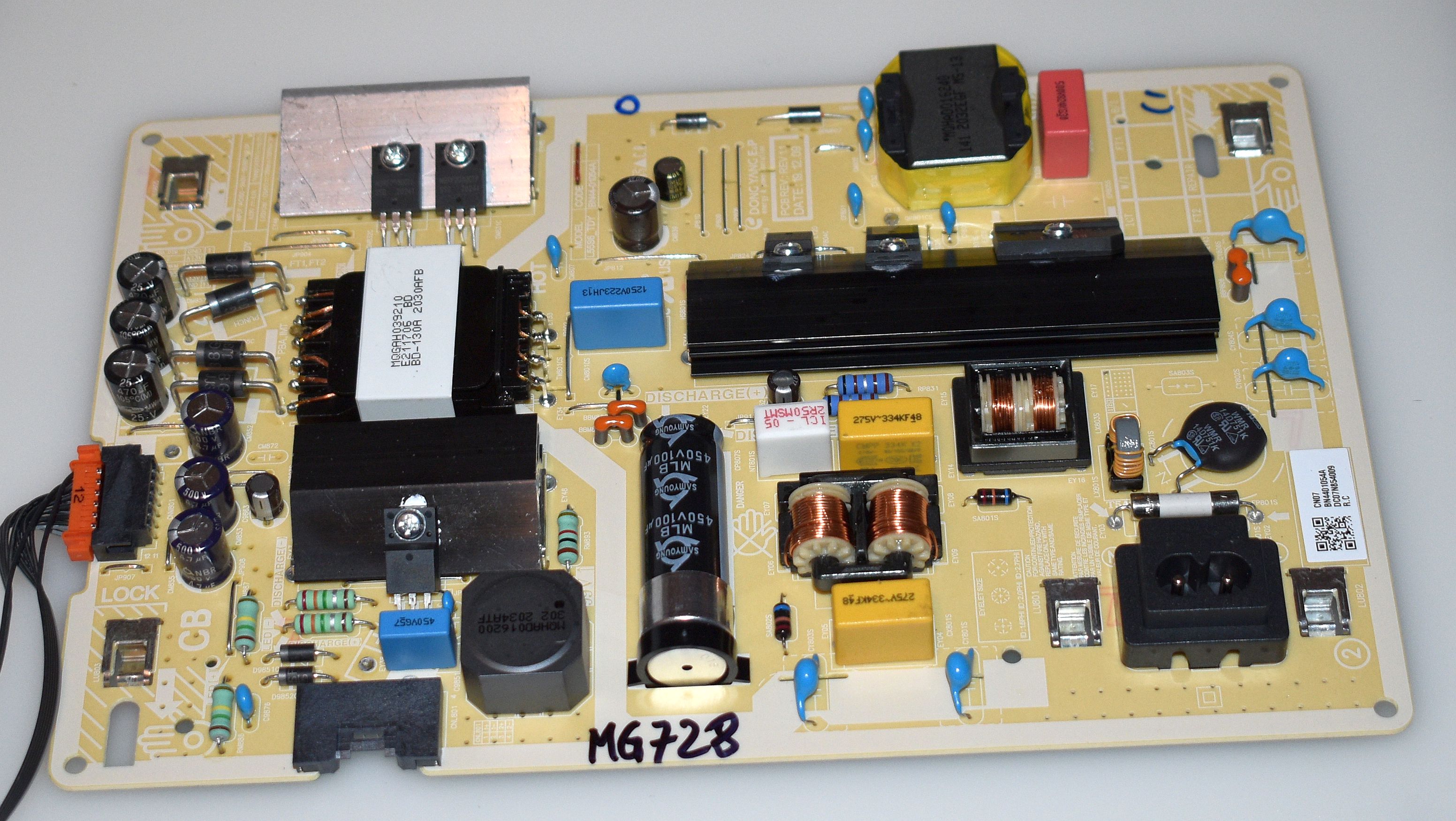 BN44-01054A = L55S6_TDY - pozitia FL856 GG213 GG215