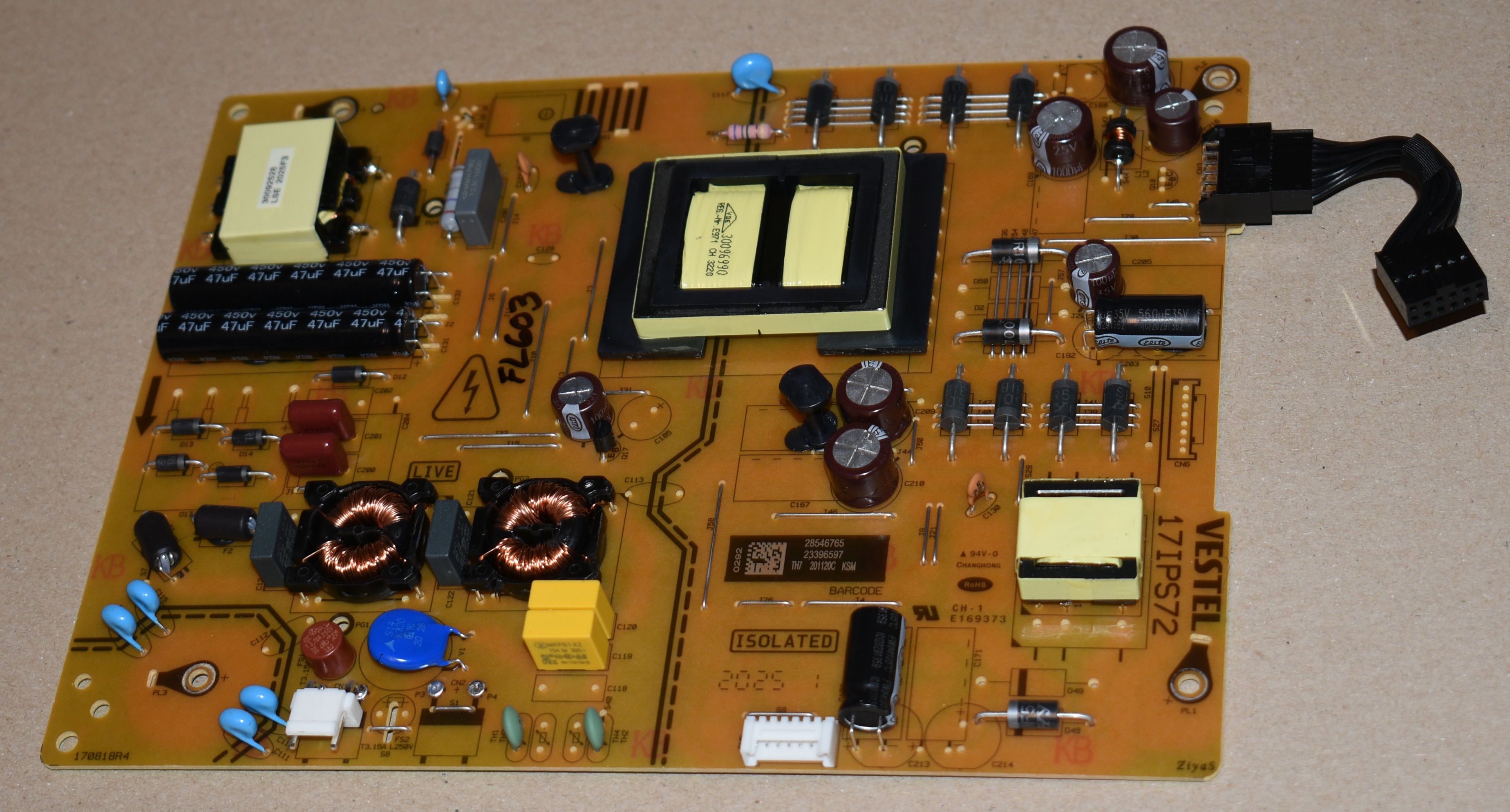 17IPS72 43" 23396597 - pozitia FL603